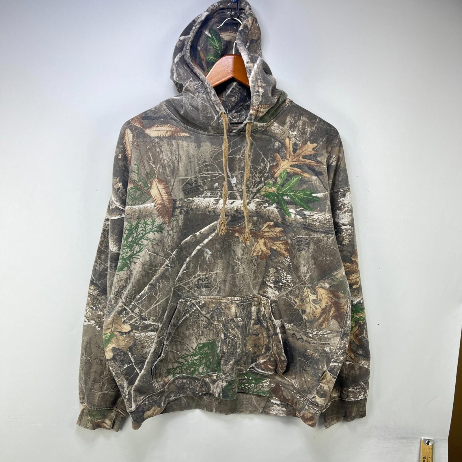 Vintage Vintage Real Tree Camo Hoodie XL 2XL Size US XL / EU 56 / 4 - 1 Thumbnail