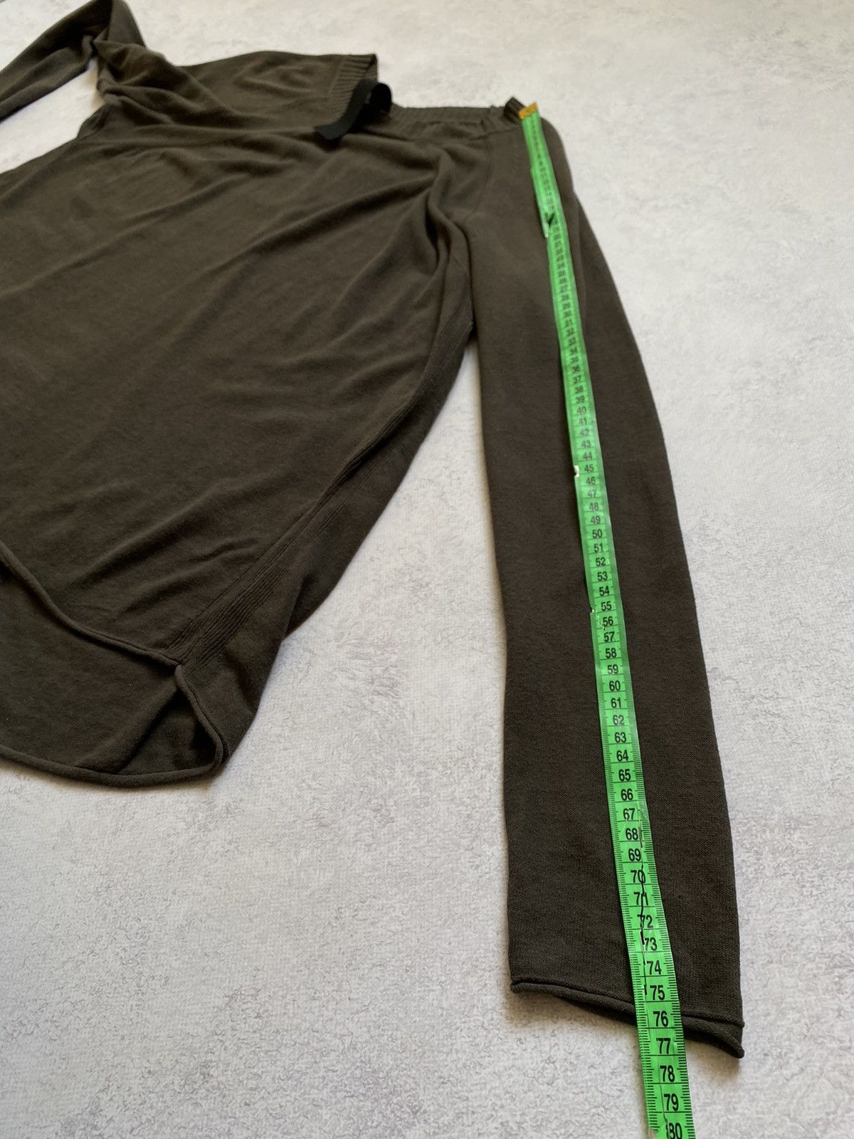 Rundholz Rundholz Black Label Asymmetrical Khaki Sweater Size S Size S / US 4 / IT 40 - 16 Thumbnail