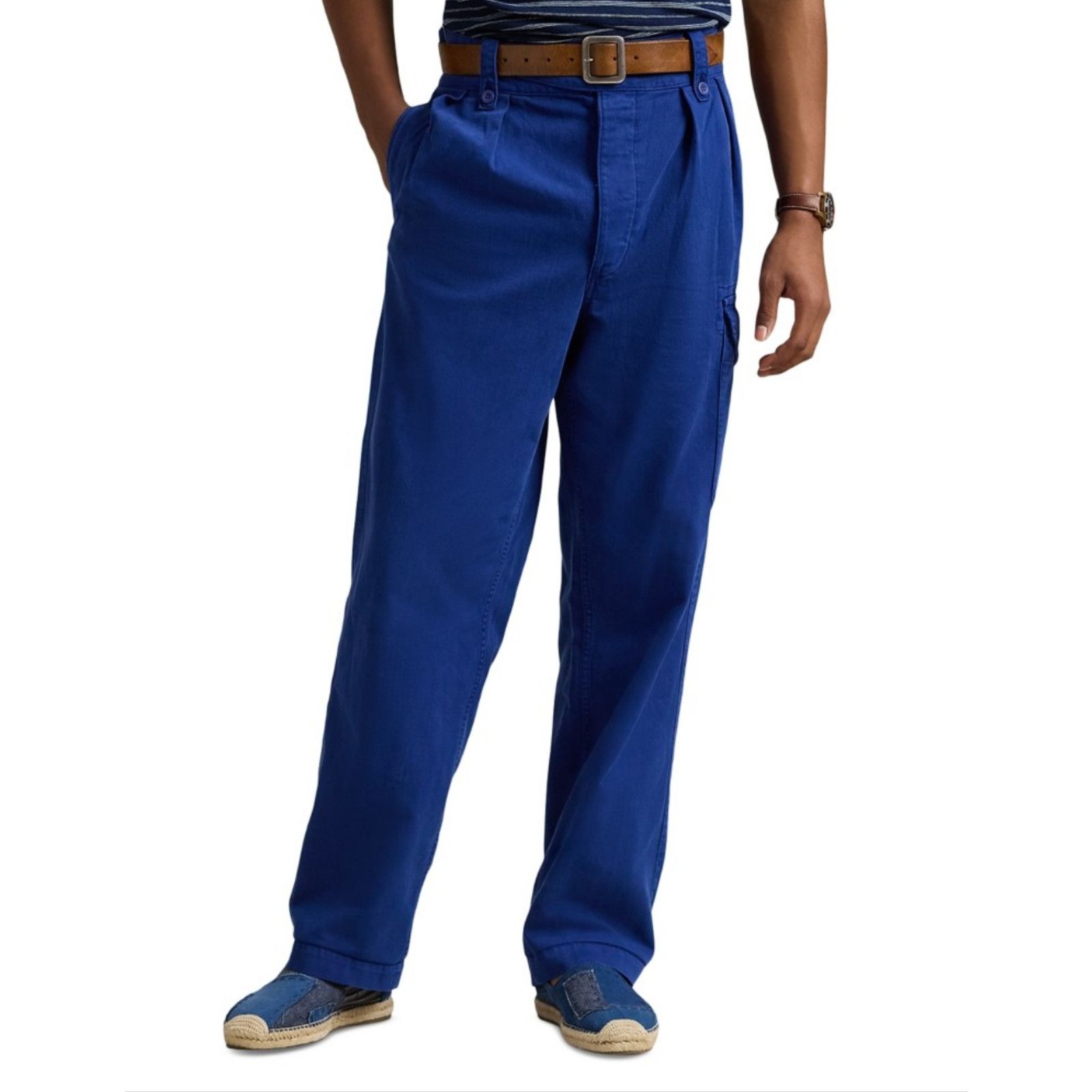Polo Ralph Lauren Polo Ralph Lauren Men Cargo Pants Blue Size 32X32 Size US 32 / EU 48 - 1 Thumbnail