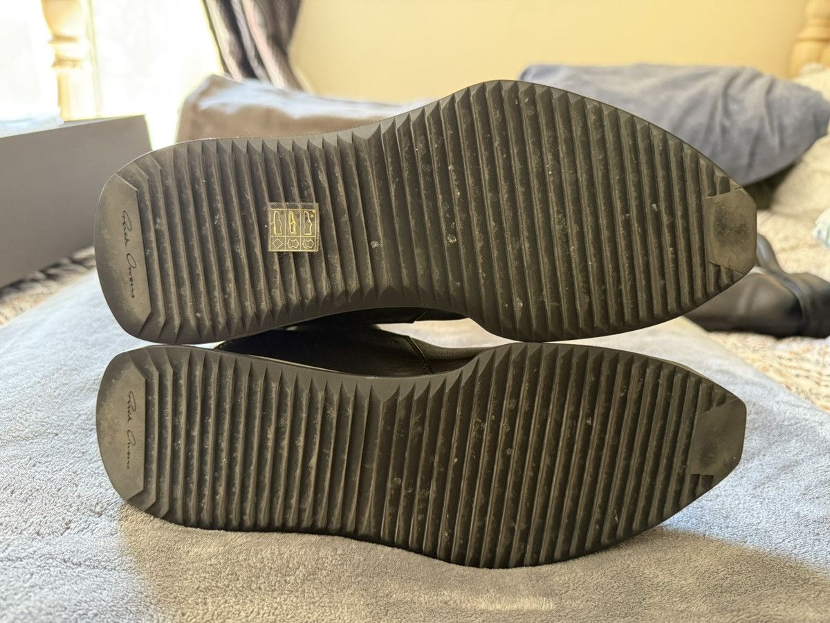 Rick Owens Rick Owens Leather Sock Runner Size US 7 / EU 40 - 4 Thumbnail