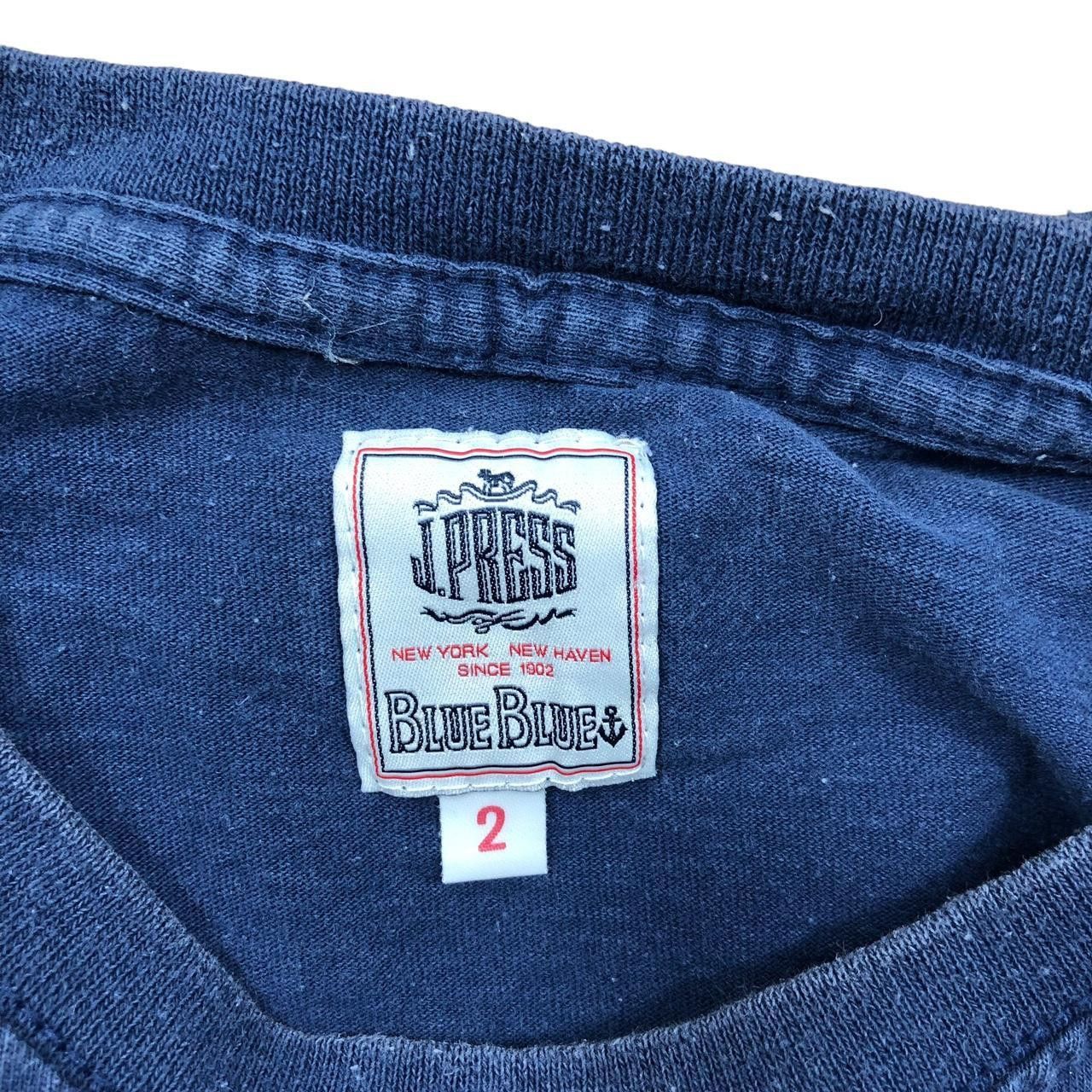 Blue Blue Japan BLUE BLUE JAPAN x J. PRESS Natural Dye Tee Shirt Top Size US M / EU 48-50 / 2 - 5 Thumbnail