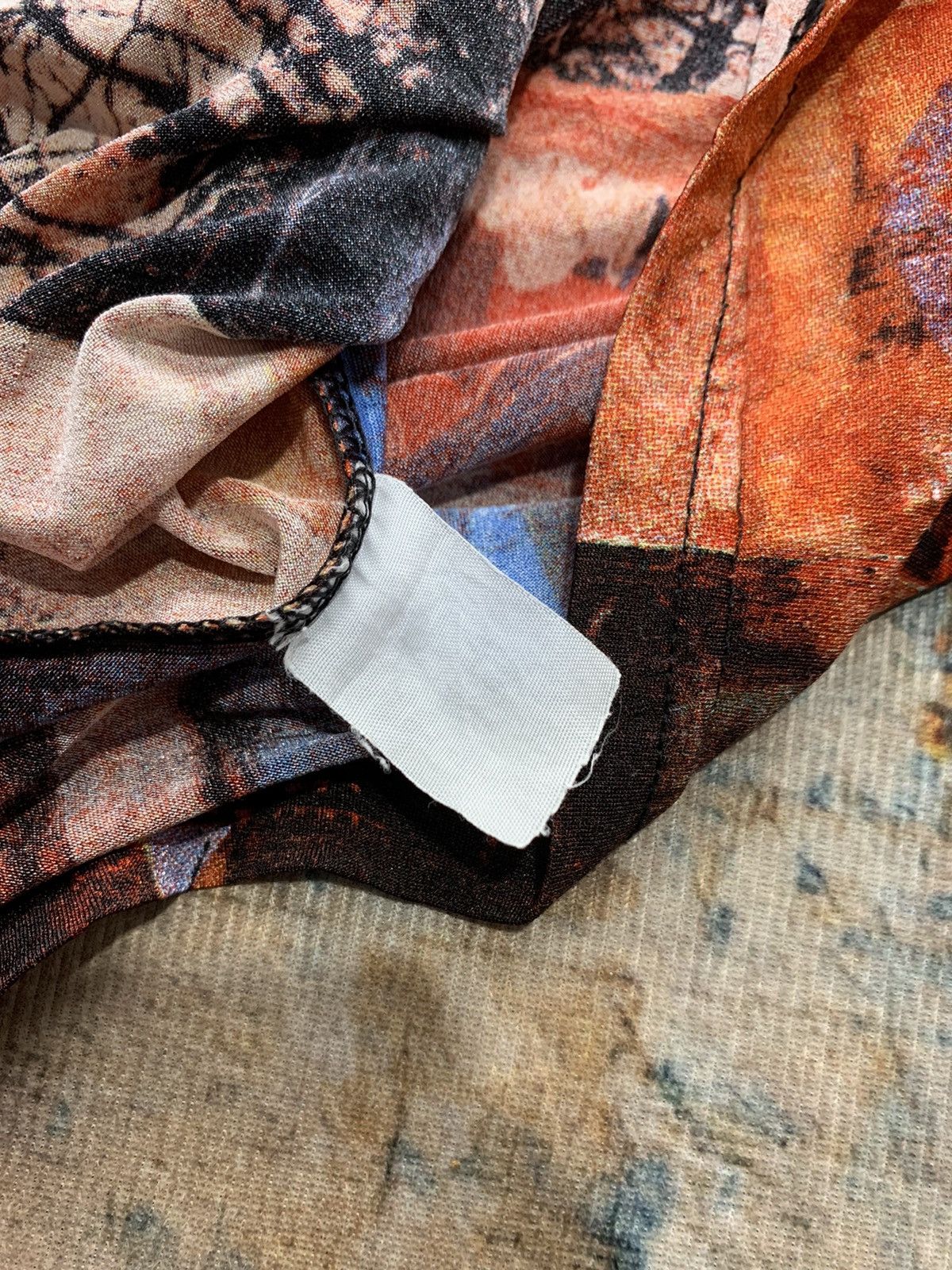 Yohji Yamamoto Japanese Brand Mesh top Like JPG Style All over print Size US M / EU 48-50 / 2 - 5 Thumbnail