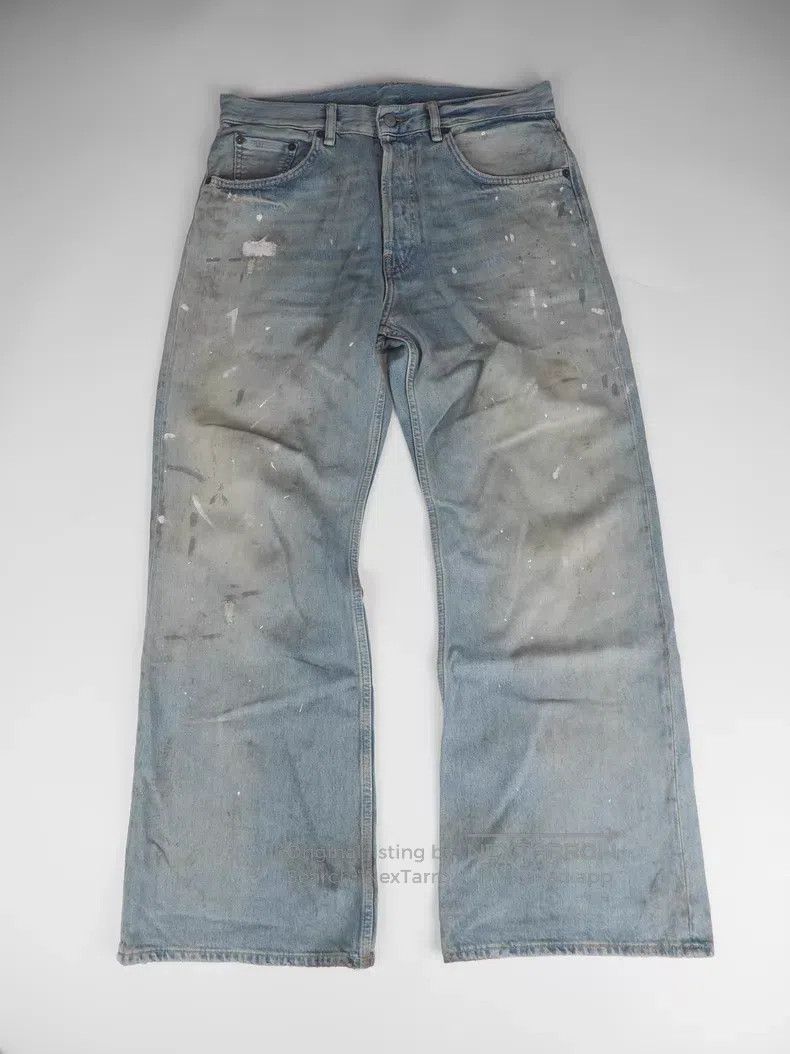 Acne Studios Acne Studios Worn-in ink-washed blue jeans Size US 31 - 3 Thumbnail