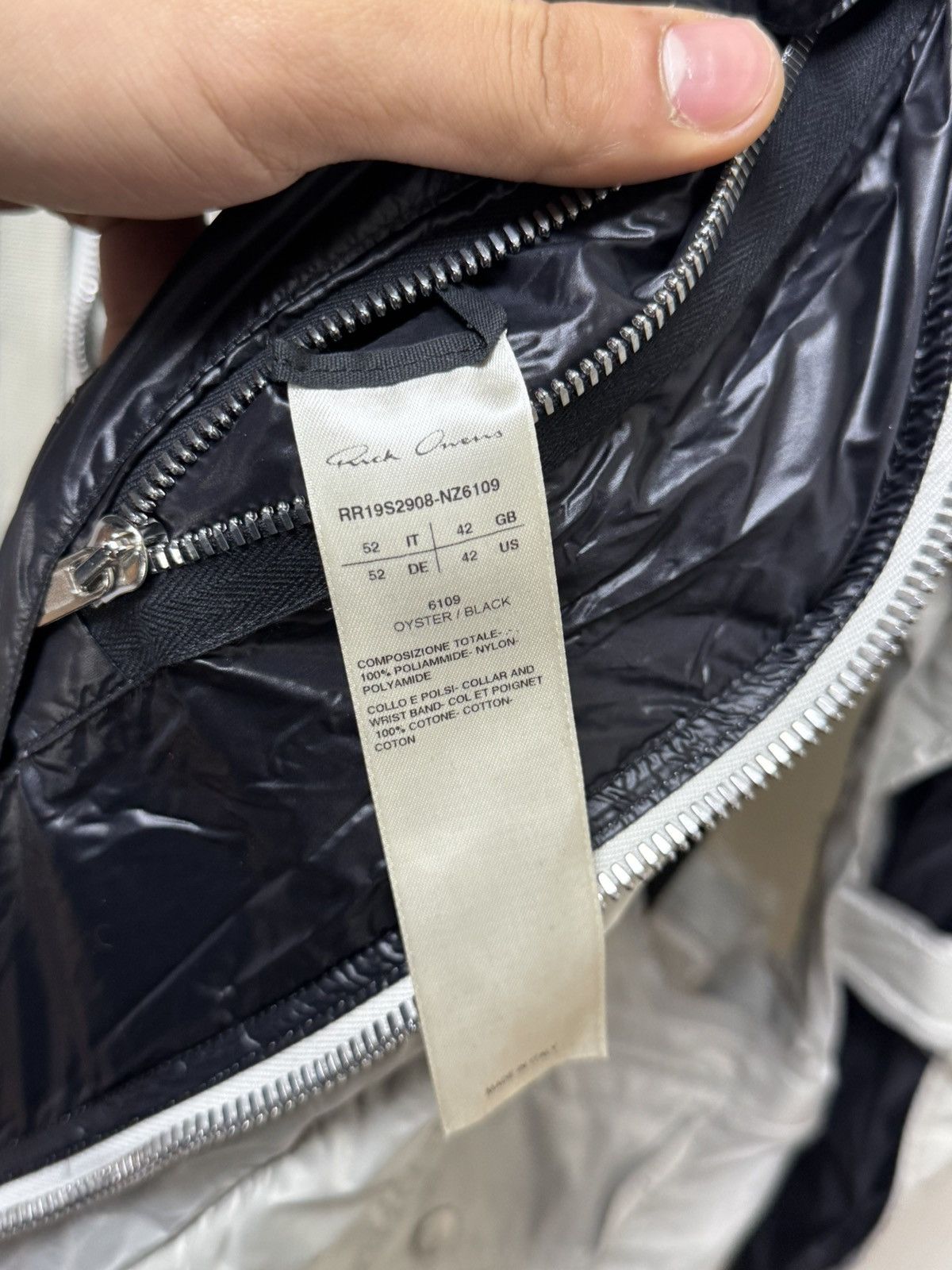 Rick Owens Rick owens ss19 jacket Size US L / EU 52-54 / 3 - 6 Thumbnail