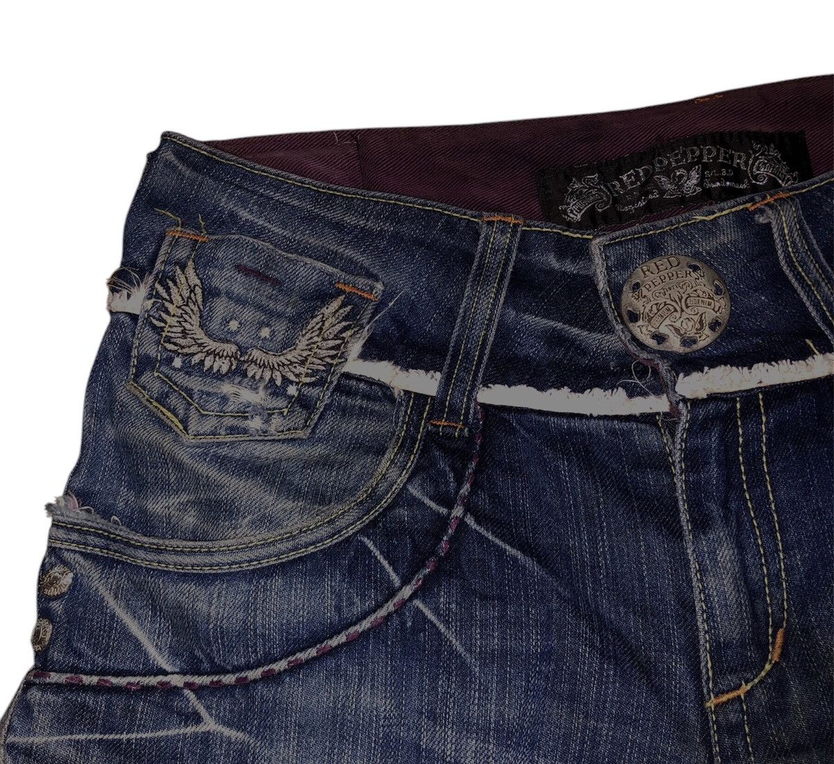 Blue Blue Japan × Designer × Japanese Brand Vintage Red Pepper Gold Label R.P 262, L.B.D Size US 30 / EU 46 - 14 Thumbnail