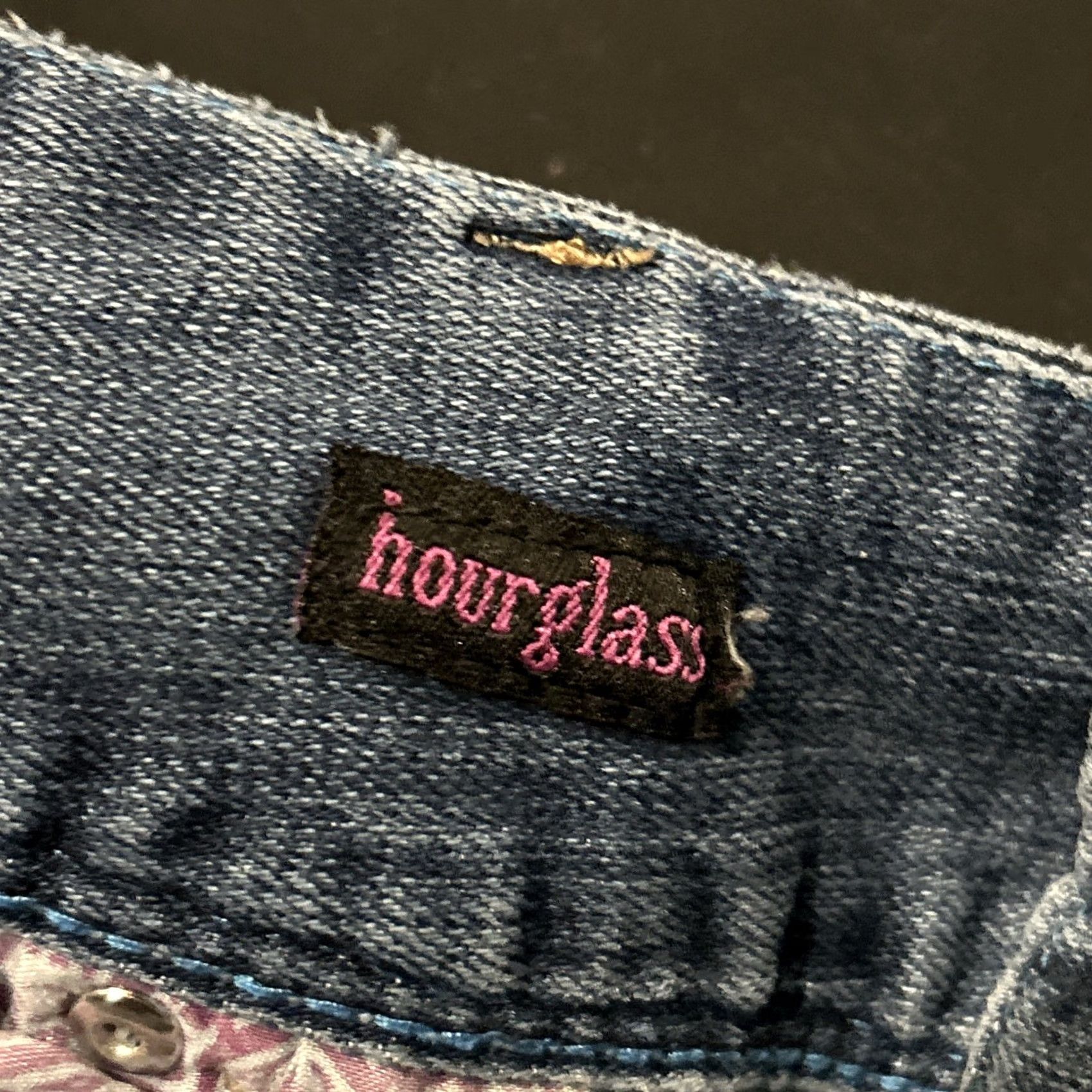 Vintage Series 31 Felicity Jeans Womens 9 Blue Distressed Pockets Bootcut Denim Mid Rise 29in Inseam A45 Size 30" / US 8 / IT 44 - 4 Thumbnail