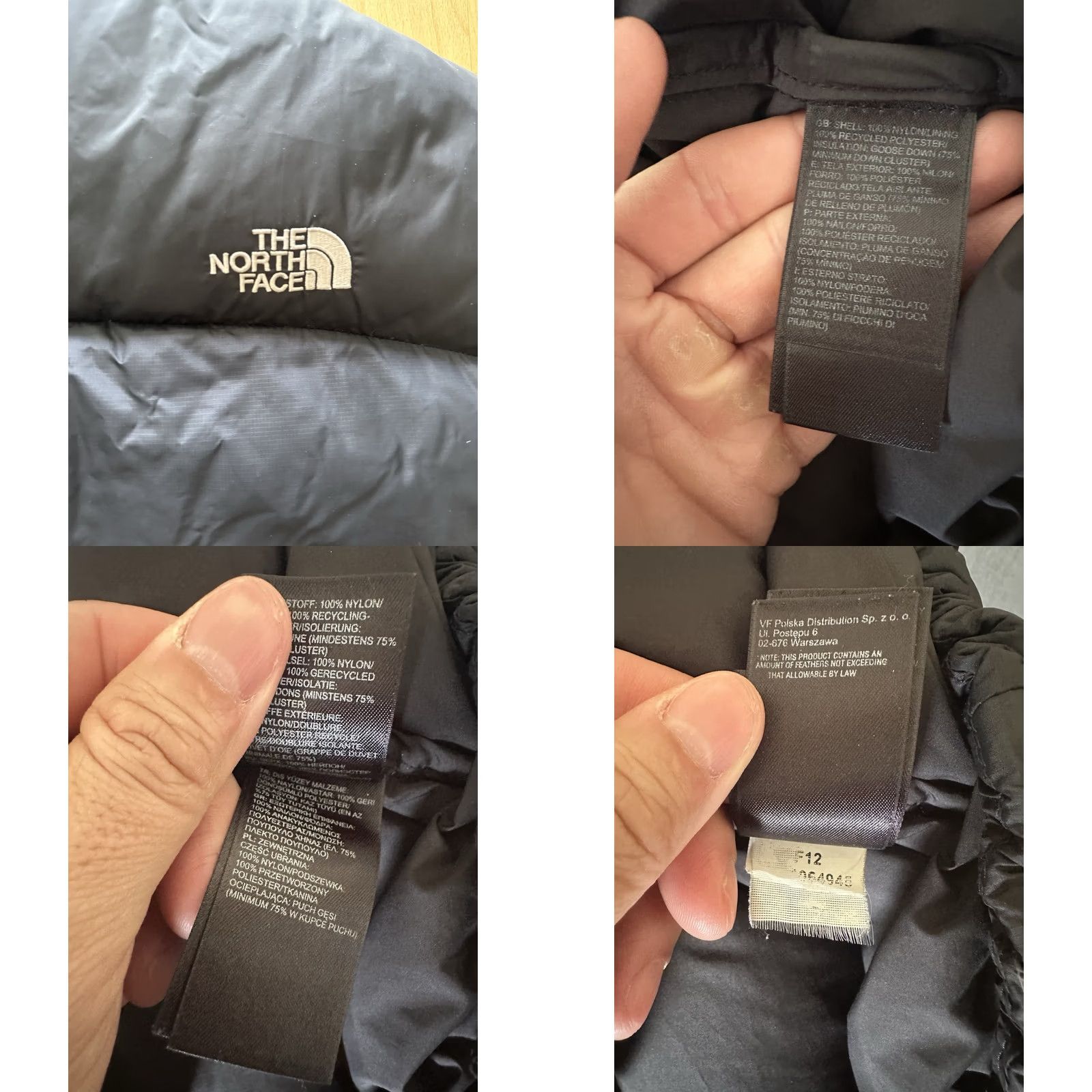 The North Face VINTAGE The North Face Nuptse Vest Mens XL Black 700 Goose Down Puffer Jacket Size US XL / EU 56 / 4 - 8 Thumbnail