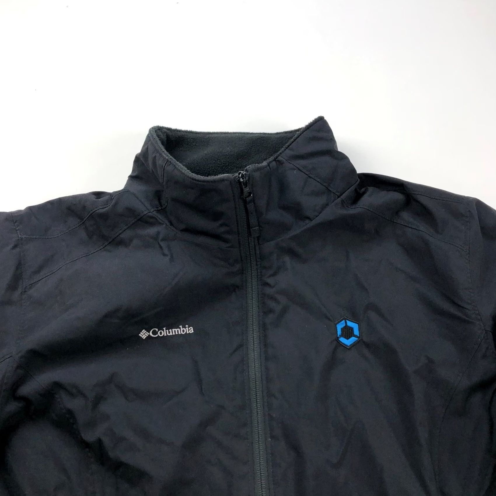 Vintage Columbia Avery Park XL Womens Blazer Style Jacket Black Fleece Lined Mid-Length Size XL / US 12-14 / IT 48-50 - 2 Thumbnail
