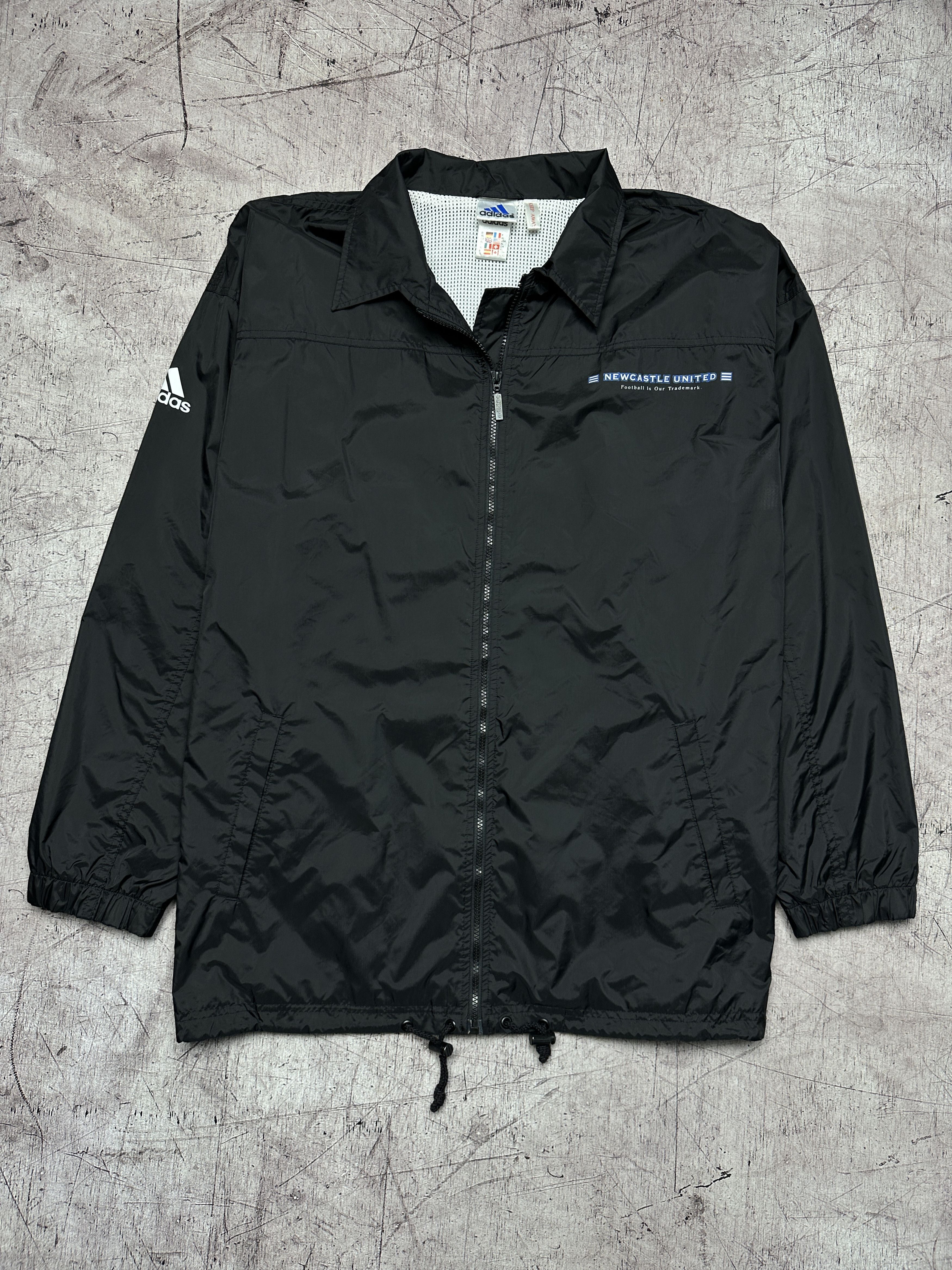 Adidas Adidas Newcastle United 90s Vintage Mens Jacket Size US XL / EU 56 / 4 - 4 Thumbnail