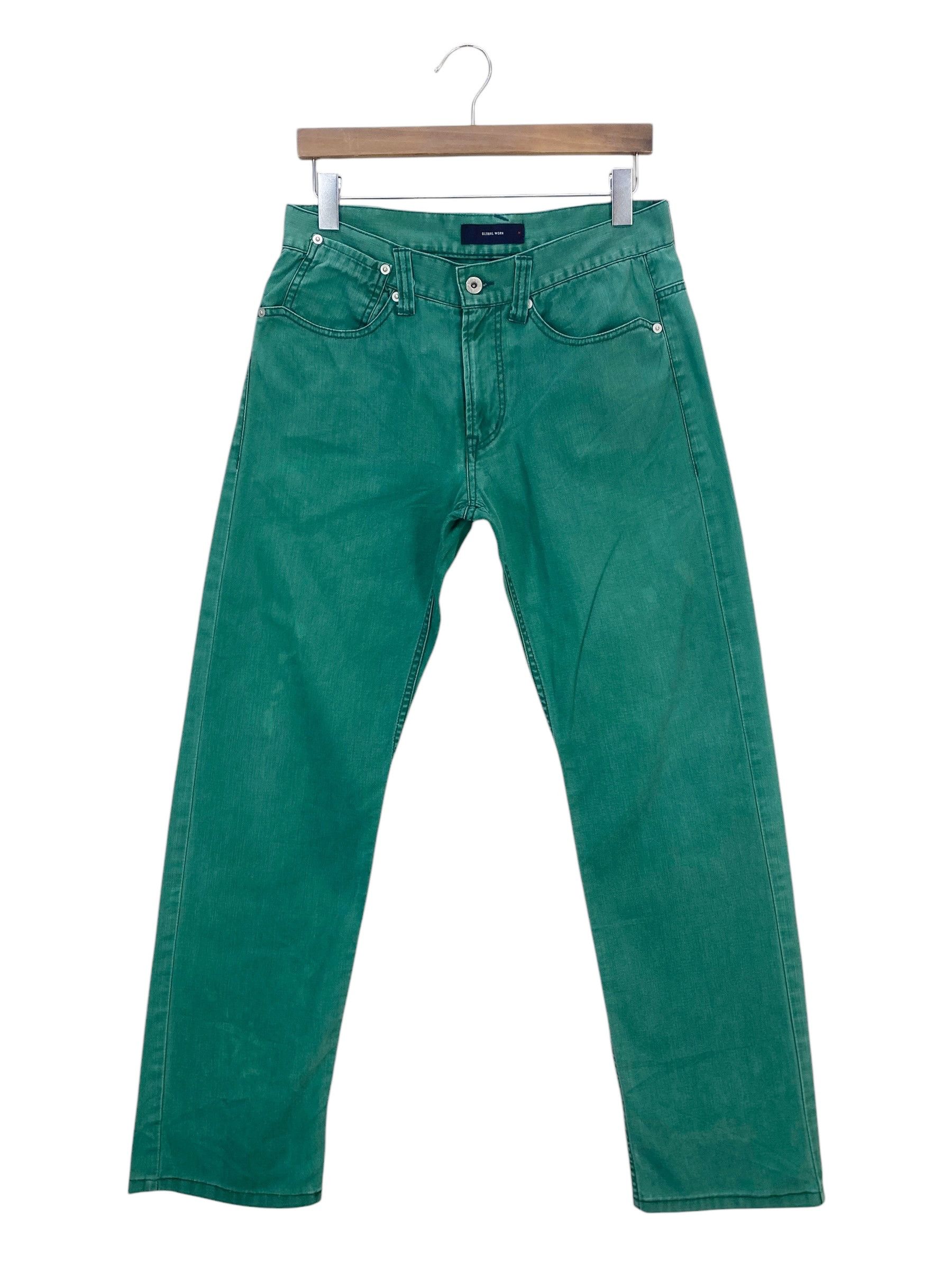 Global Work × Japanese Brand Global Work Pants Brown Light Wash Pants Japanese Brand Size US 30 / EU 46 - 2 Thumbnail