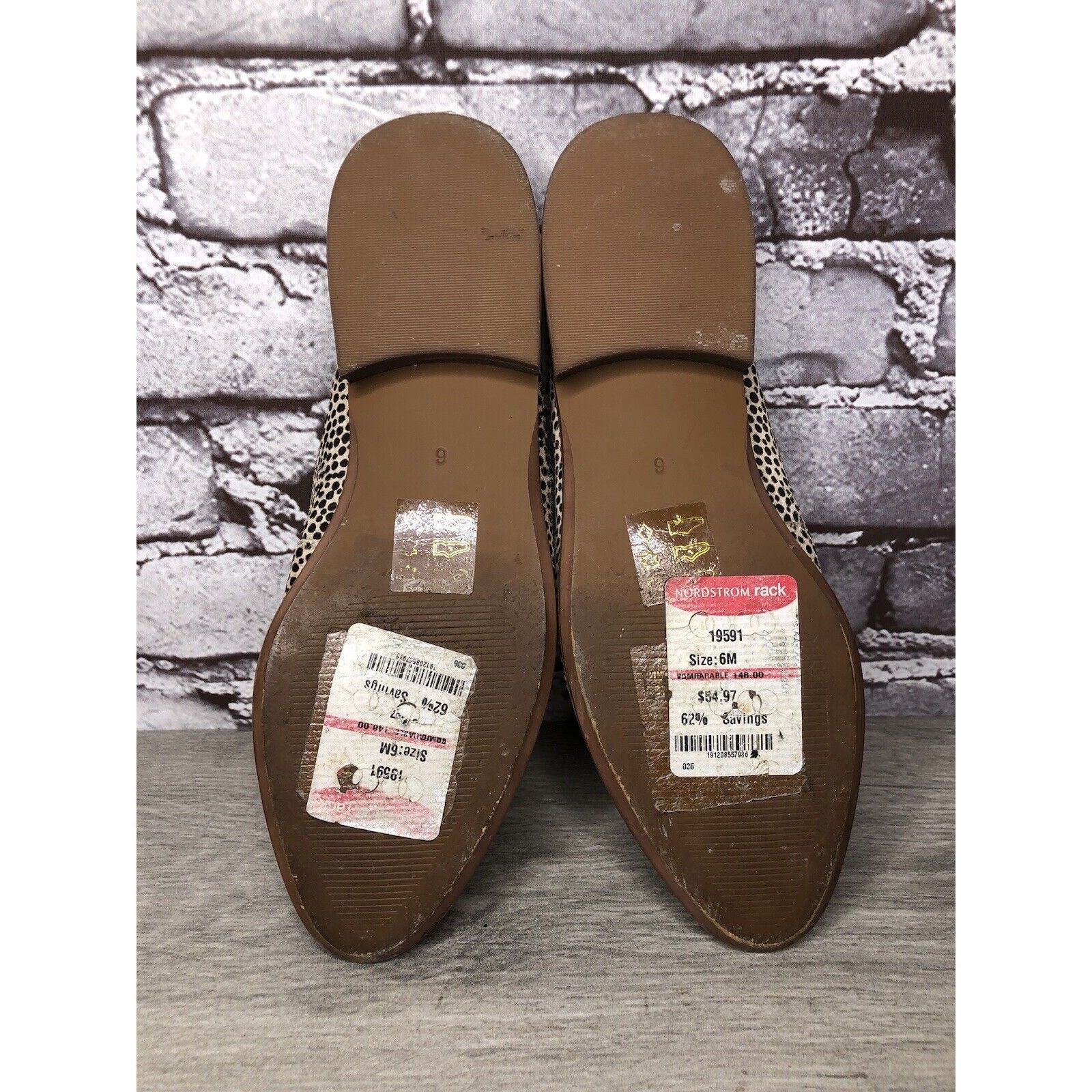 Madewell Madewell Remi Leopard Spots Calf Hair Leather Flats Mules Wo Size US 6 / IT 36 - 14 Thumbnail