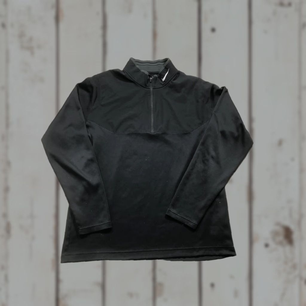 Nike Nike Golf Pullover Shirt Mens L Black Dri-Fit Tour Performance Size US L / EU 52-54 / 3 - 1 Thumbnail