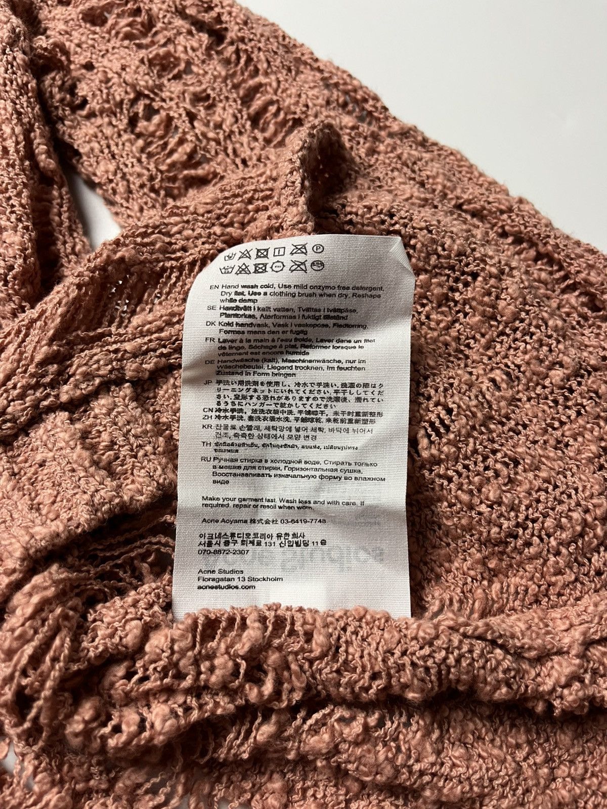 Acne Studios Acne Studios Distressed Cardigan Size M / US 6-8 / IT 42-44 - 8 Thumbnail