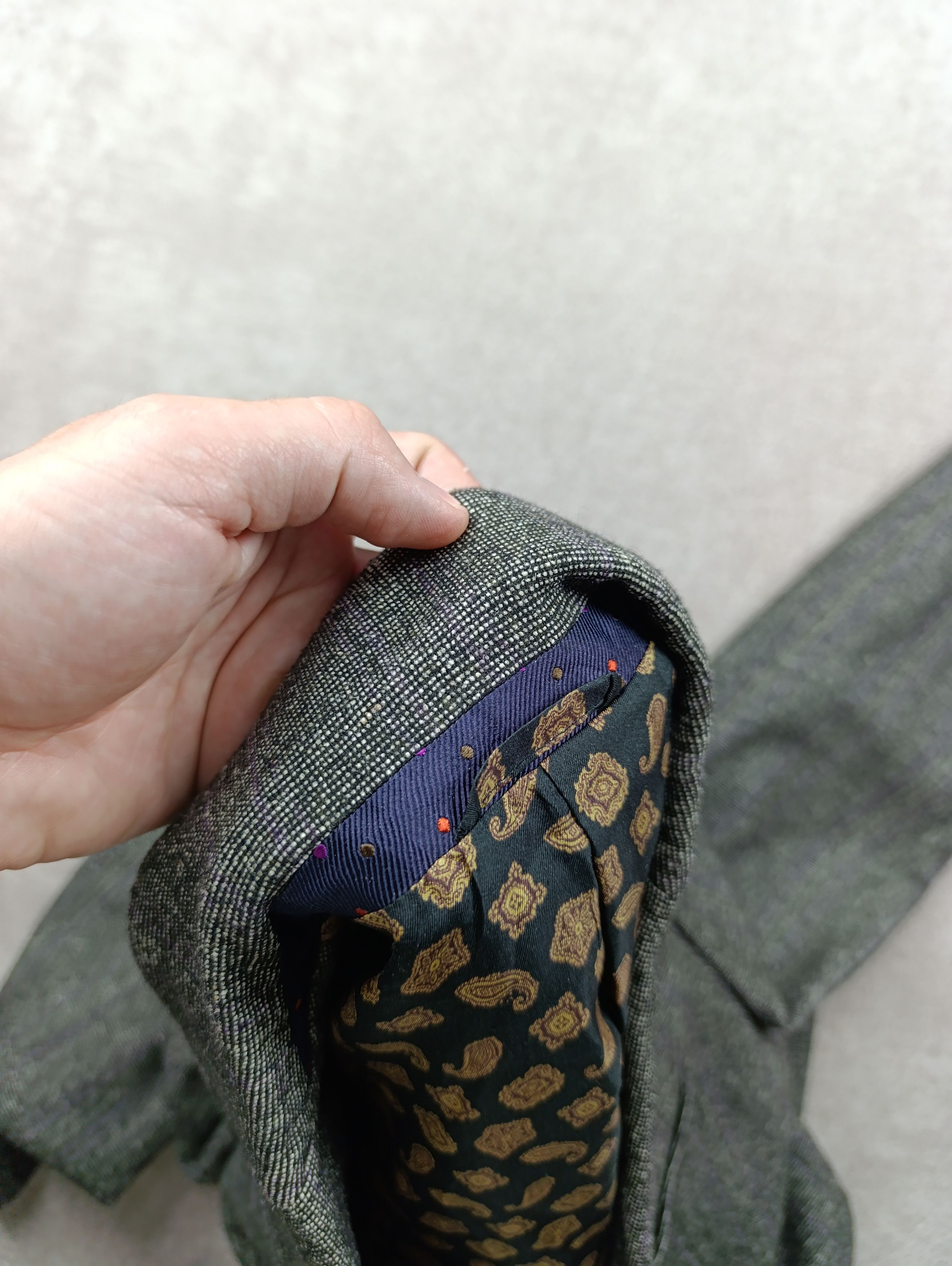 Etro Etro Milano Mens Classic Wool/Silk Suit Size 50R - 9 Thumbnail