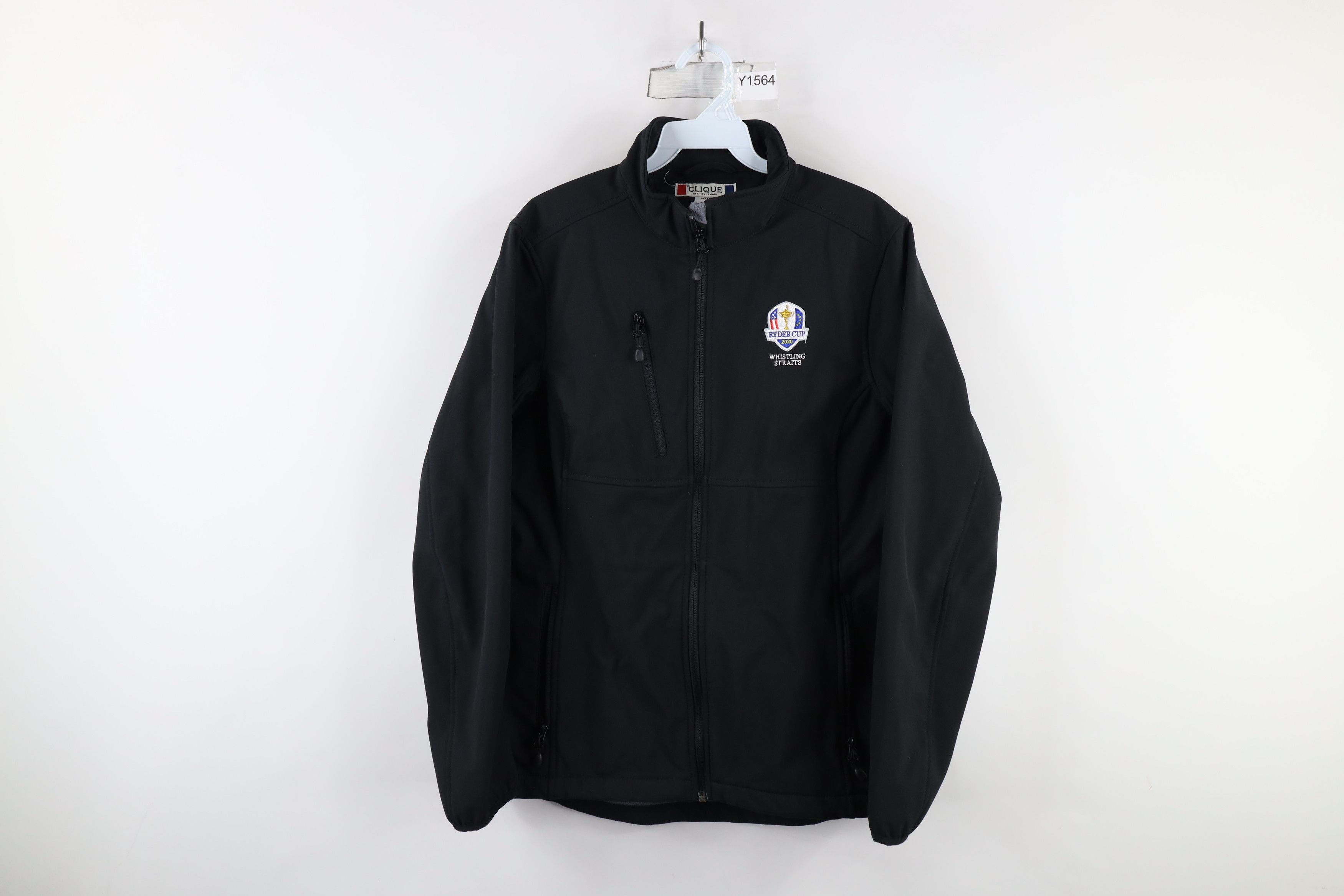 Vintage 2020 Ryder Cup Whistling Straits Soft Shell Golf Jacket Size M / US 6-8 / IT 42-44 - 1 Thumbnail
