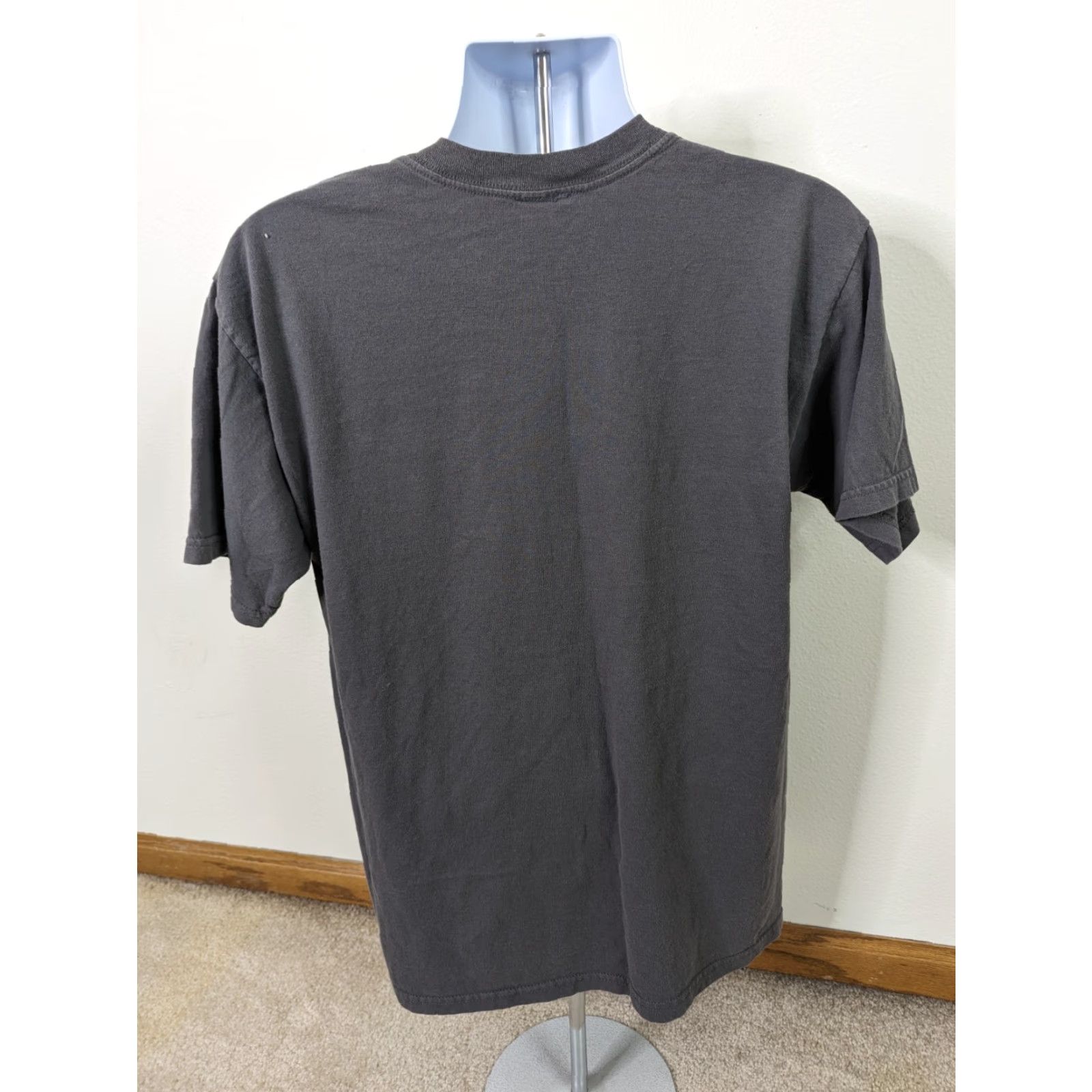 Vintage VINTAGE 00s Y2K Xtreme Pyro Disturbing the Peace Gray Crewneck T-shirt Men L Short Sleeve Cotton Logo Pattern Solid Crew Neck Size US L / EU 52-54 / 3 - 3 Thumbnail