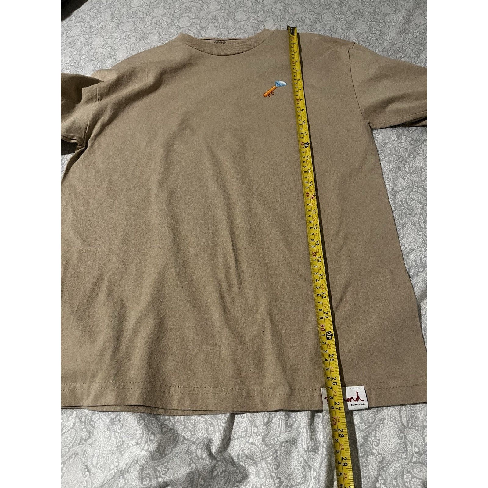 Diamond Supply Co. Diamond Supply Co DJ Khaled Long Sleeve Mens Medium Tan Size US M / EU 48-50 / 2 - 11 Thumbnail