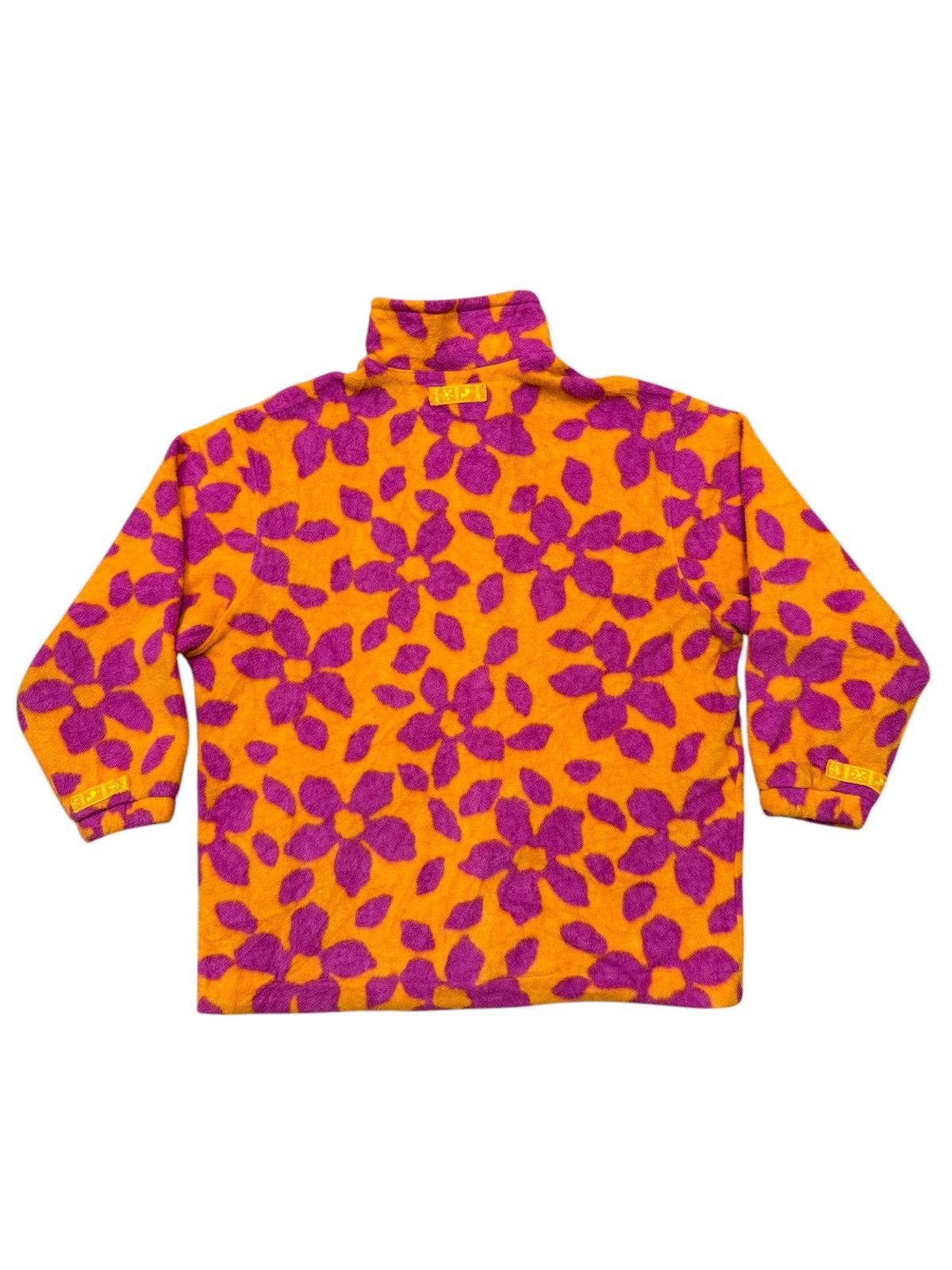 Phenix Vintage 90s Phenix All Over Print Fleece Jacket Button Snap Size US L / EU 52-54 / 3 - 2 Thumbnail