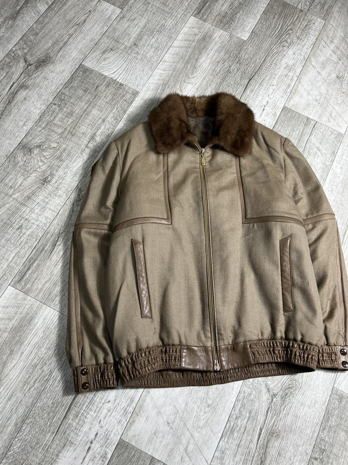 Zilli Rare Zilli Cashmere Wool Squirrel Fur Model Le Clezio Size US L / EU 52-54 / 3 - 3 Thumbnail