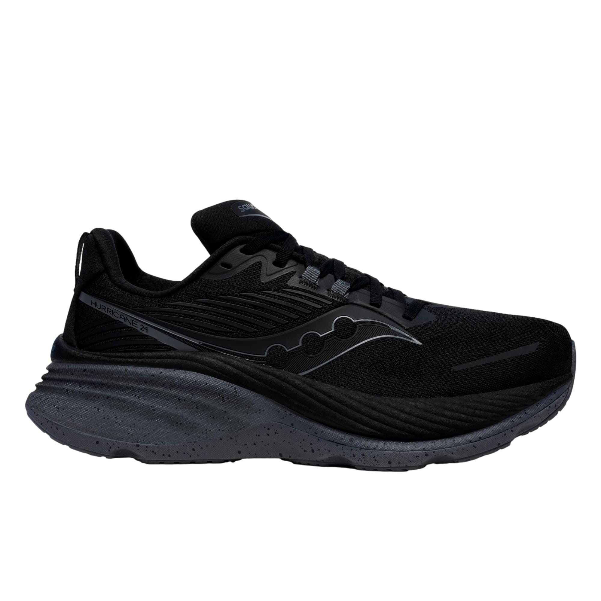Saucony Hurricane 24 Black/Black S10933-102 Size US 8 / IT 38 - 1 Thumbnail