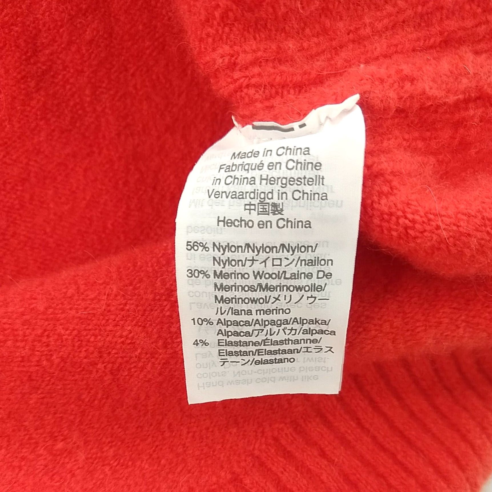 J.Crew J. Crew Alpaca Wool Blend Orange Sweater Mock Neck Womens XS Size XS / US 0-2 / IT 36-38 - 7 Thumbnail