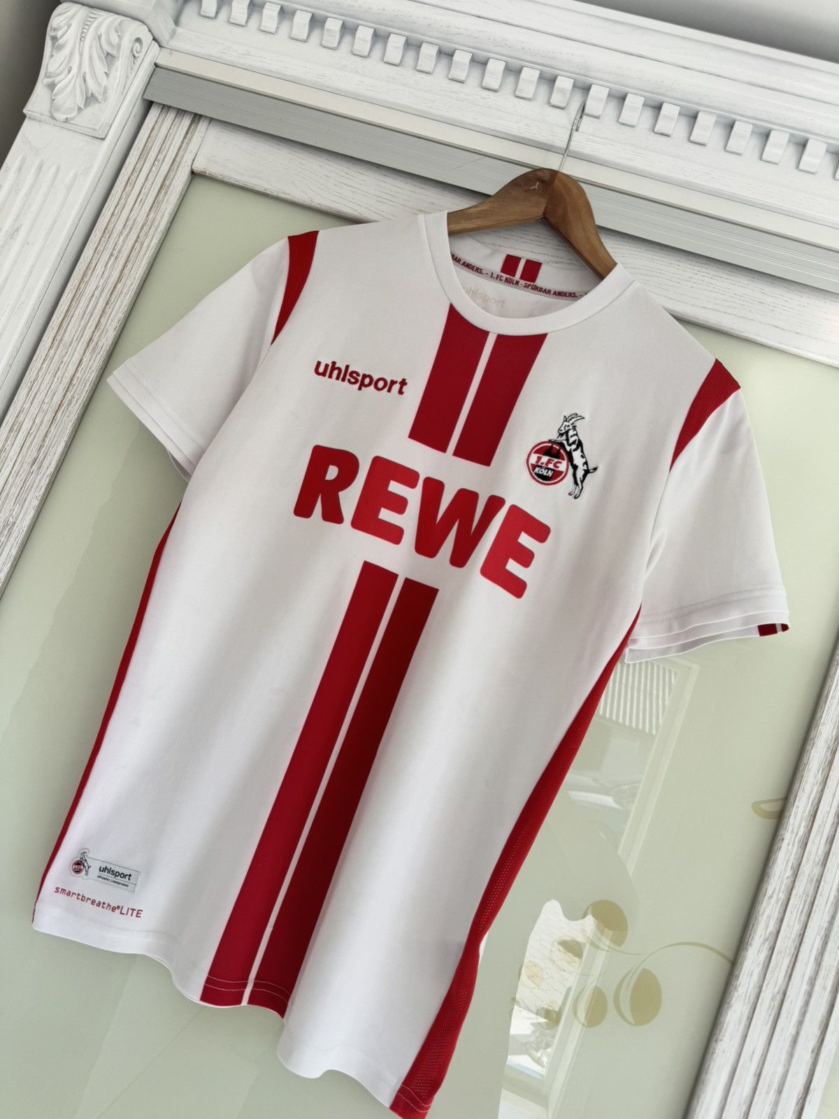 Other FC Koln 2020-2021 Home Soccer Jersey Football Kit Shirt Size US M / EU 48-50 / 2 - 3 Thumbnail