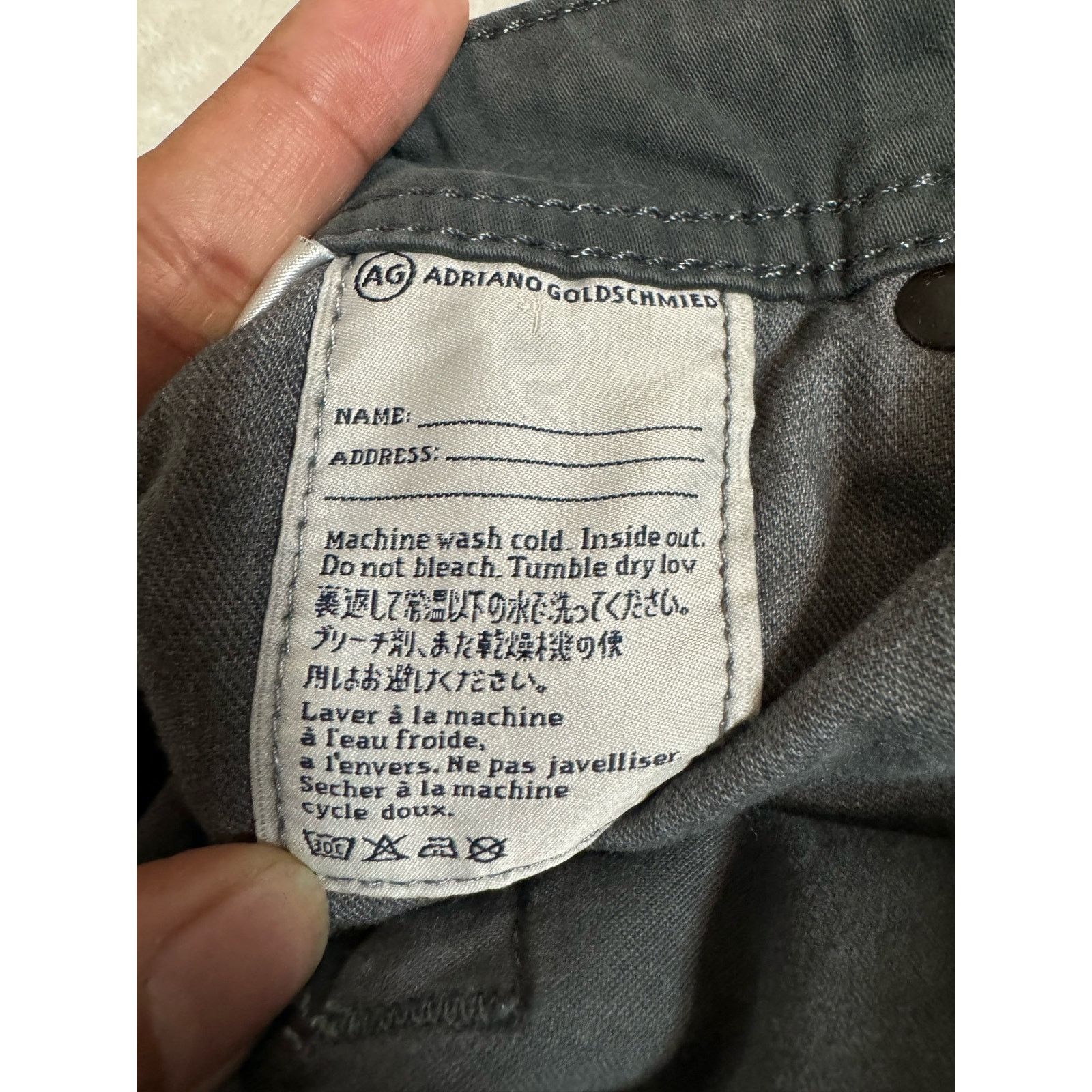 Unknown London Adriano Goldschmied The Graduate Tailored Leg Pants Men’s Size US 38 / EU 54 - 7 Thumbnail