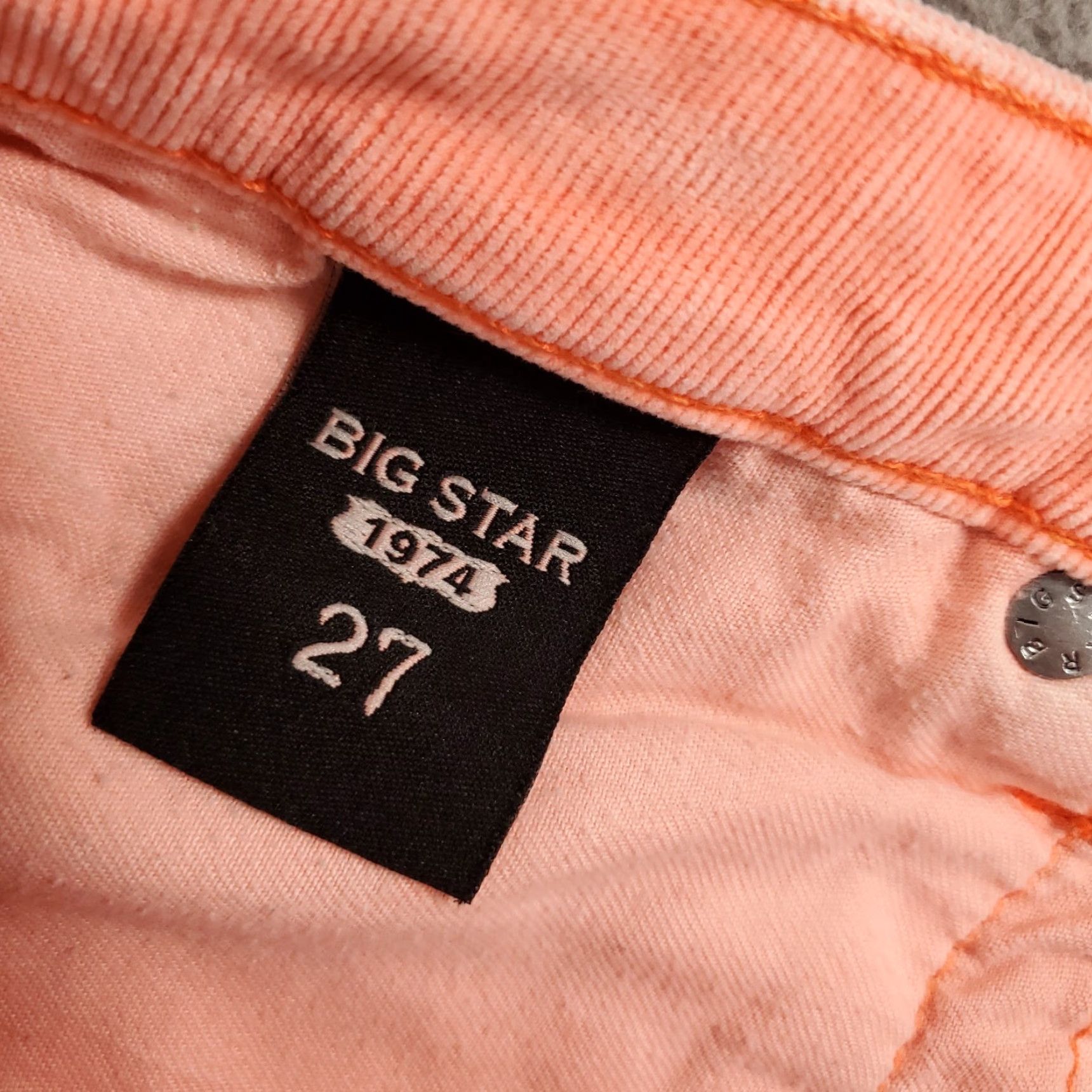 Pinko VINTAGE BIG STAR Corduroy Shorts Women 27 Pink Fringe 5-Pocket Bohemian Summer Size 27" / US 4 / IT 40 - 6 Thumbnail