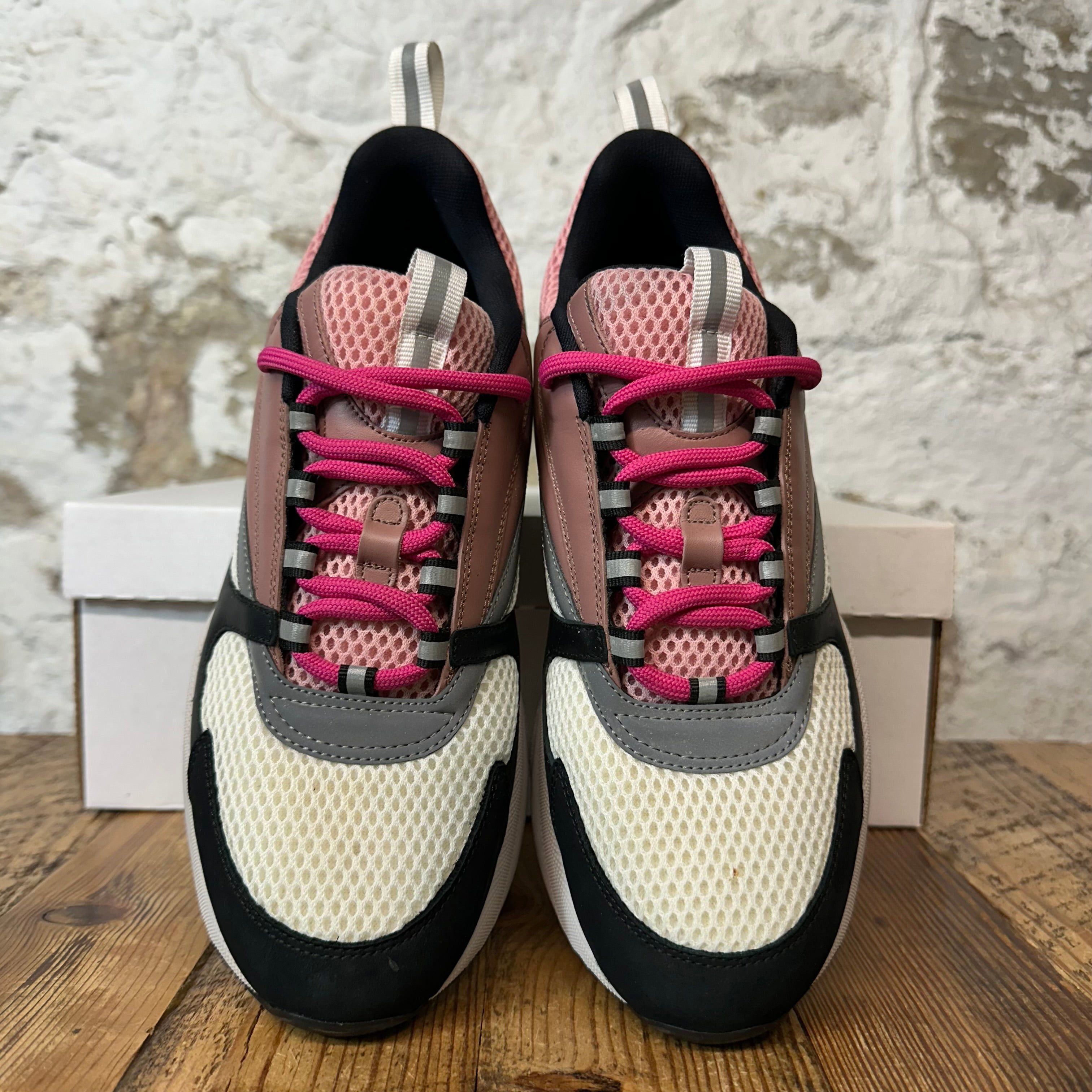 Dior Dior B22 Rust Pink Black White Sneaker Sz 9 (42) Size US 9 / EU 42 - 3 Thumbnail