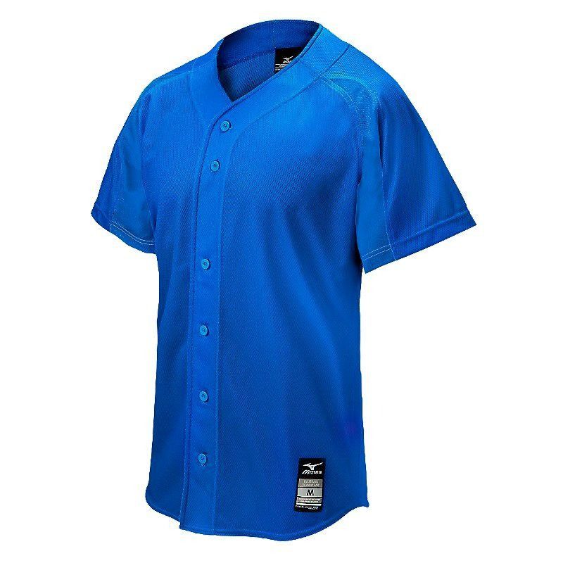 Mizuno Mizuno Men's Elite Mesh Game Jersey, Royal Blue, M Size US M / EU 48-50 / 2 - 1 Thumbnail