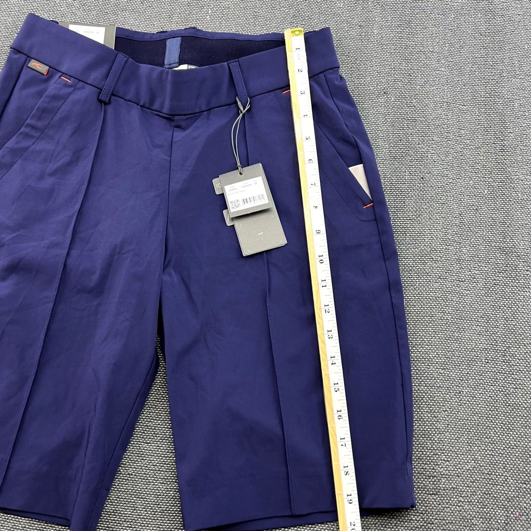 KJUS Kjus Ava Shorts Womens Small 36 Blue Outdoor Womens Sports Short Athletic Quick Dry Running & Jogging 36 Blue Hips Womens Size 25" / US 0 / IT 36 - 6 Thumbnail