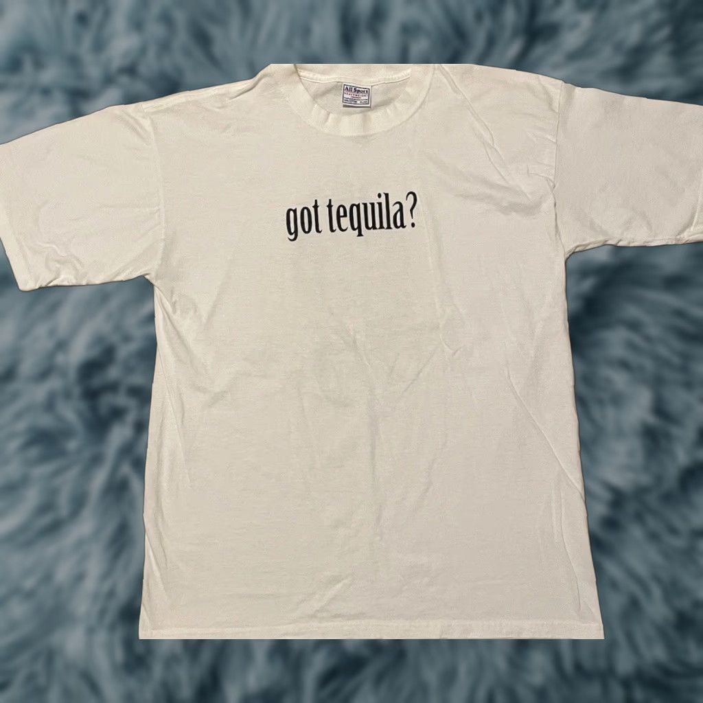 Vintage VINTAGE Got Tequila? Faded Shirt XL Men White Funny Saying Cabo Wabo Beer Grunge 90s USA Harley Humor Size US XL / EU 56 / 4 - 1 Thumbnail