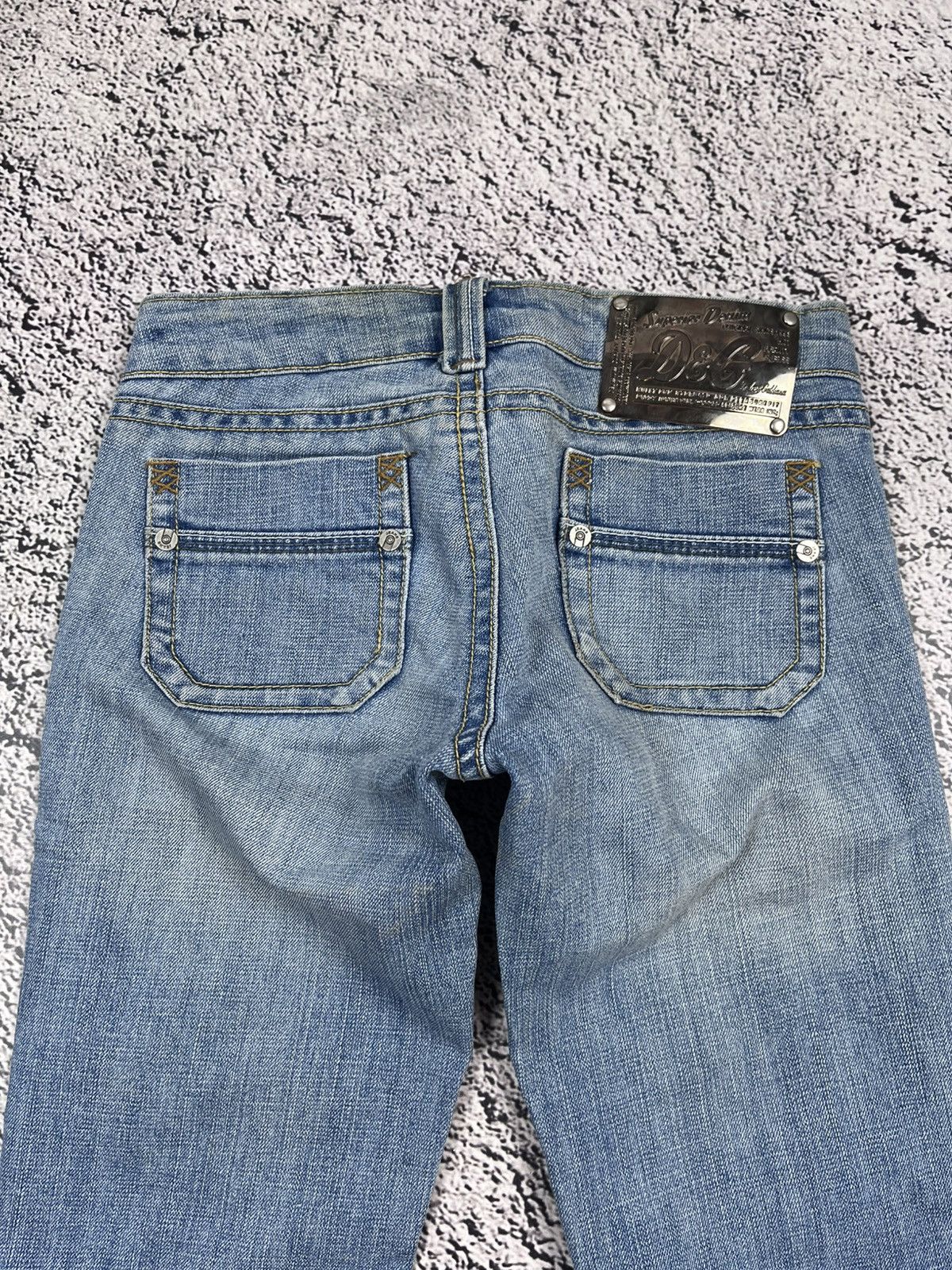 Dolce & Gabbana Vintage Dolce Gabbana Denim Breeches 3/4 Shorts Logo Size 27" / US 4 / IT 40 - 12 Thumbnail