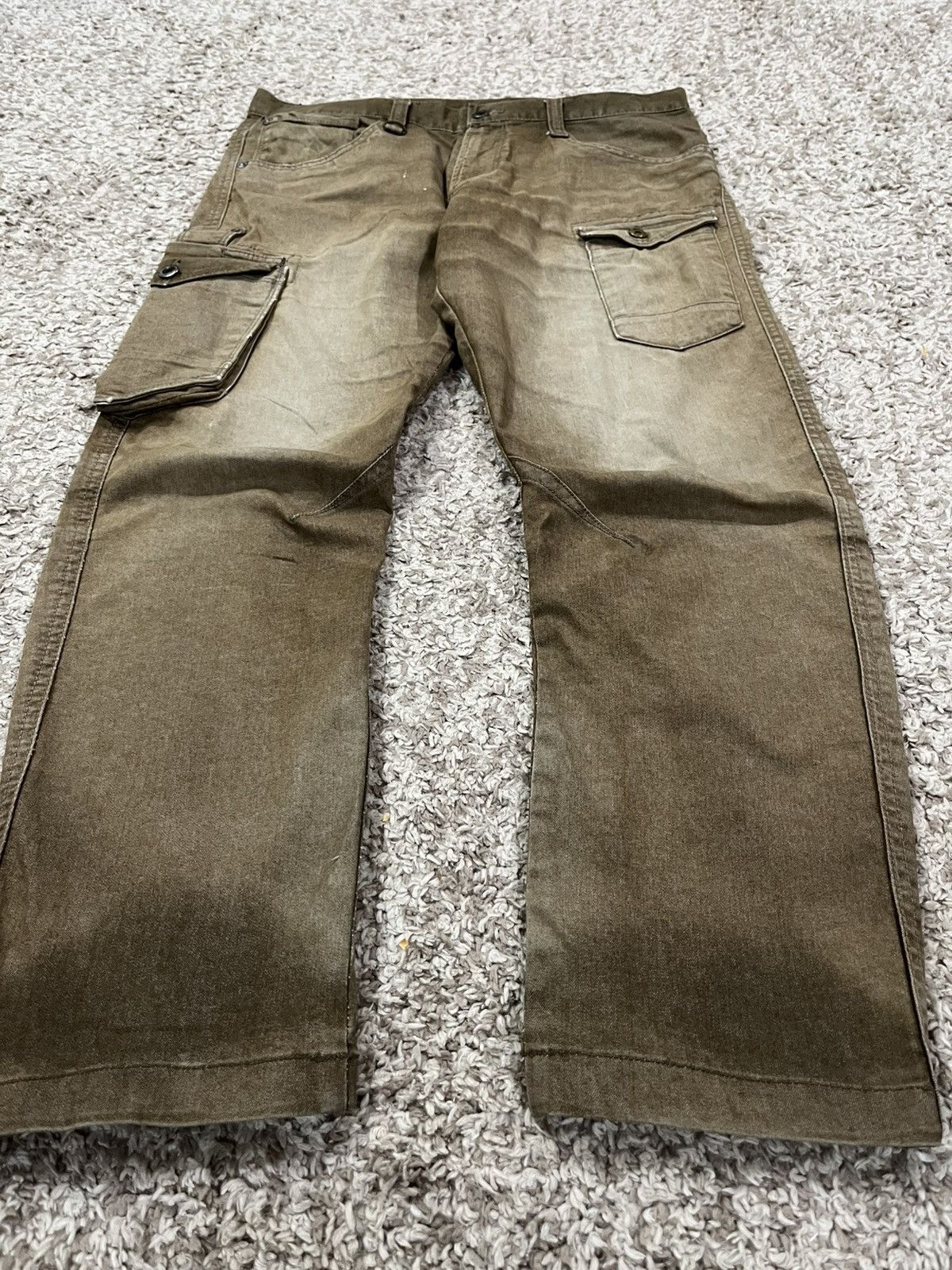 Japanese Brand FRIDAY SALE‼️🔥 Avant Garde Iz Frontier Skinny Punk Cargo Size US 33 - 5 Thumbnail