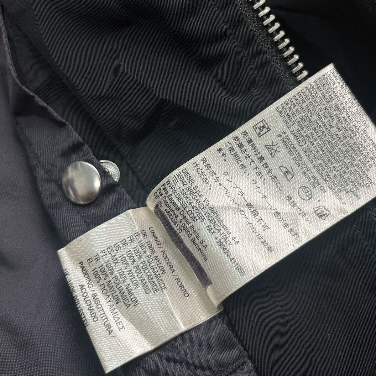 Diesel Diesel Y2K bikers caferacer jacket Size US L / EU 52-54 / 3 - 8 Thumbnail