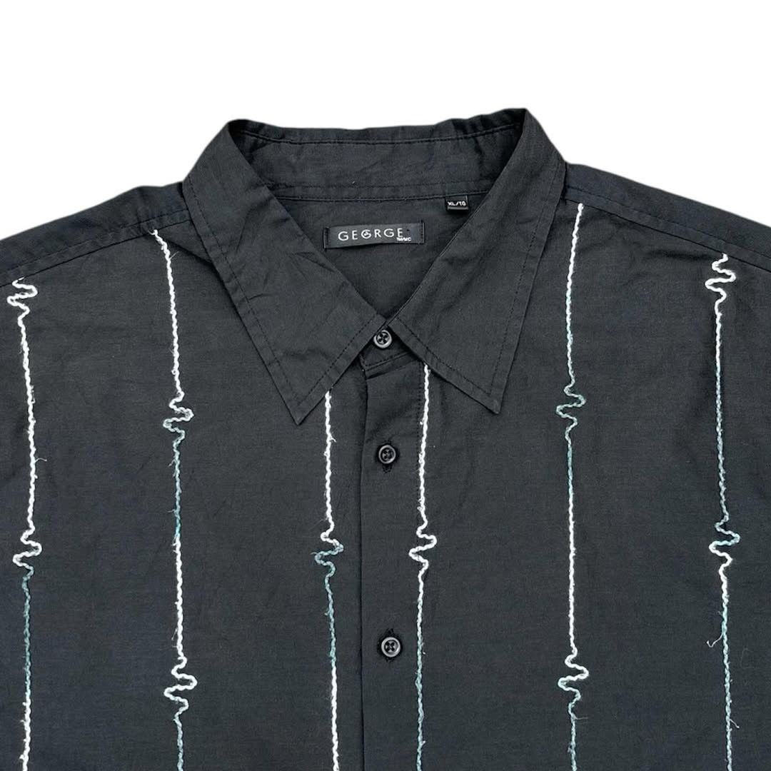 Japanese Brand Patchwork Shirt Short Sleeve Shirt Vintage Kapital Style Size US XL / EU 56 / 4 - 2 Thumbnail
