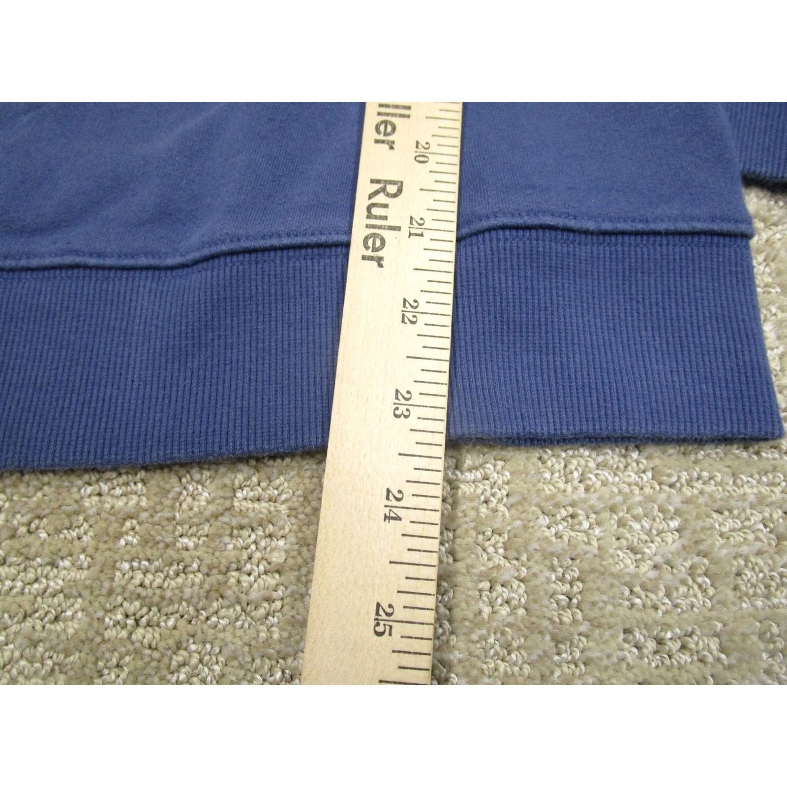 Vineyard Vines Vineyard Vines Pullover Womens Medium Blue 1/4 Zip Striped Shoulder Patch Casual Shirt Womens M Blue Striped 1/4 Zip Pullover Size M / US 6-8 / IT 42-44 - 6 Thumbnail