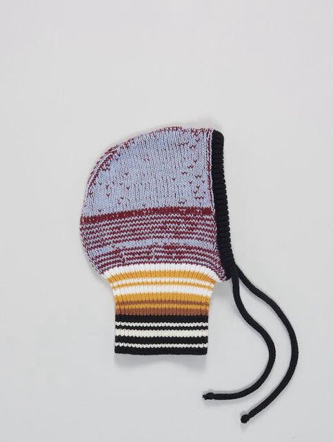 Marni o1w1db11024 Size: OS / Stripes Ribbed Balaclava Size ONE SIZE - 1 Thumbnail