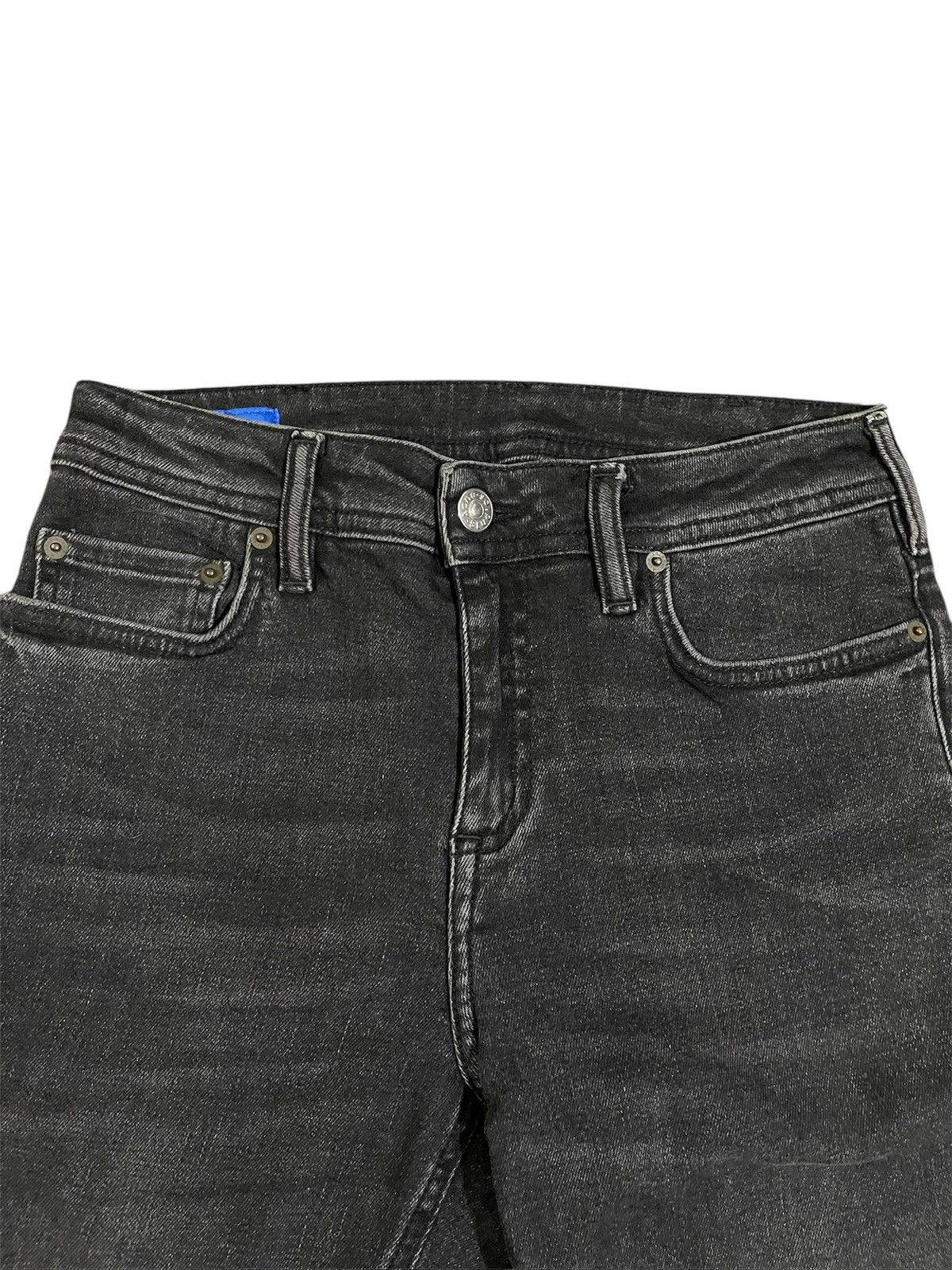 Acne Studios Bla Konst Climb Used Blk Jeans Denim Pants