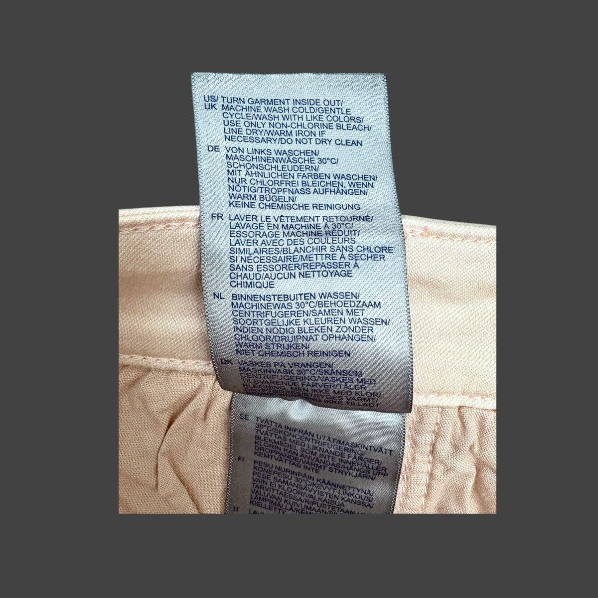NYDJ NYDJ Marilyn Women’s Peach Straight Crop Denim Jeans Sz 16 Size 36" / US 14 / IT 50 - 16 Thumbnail