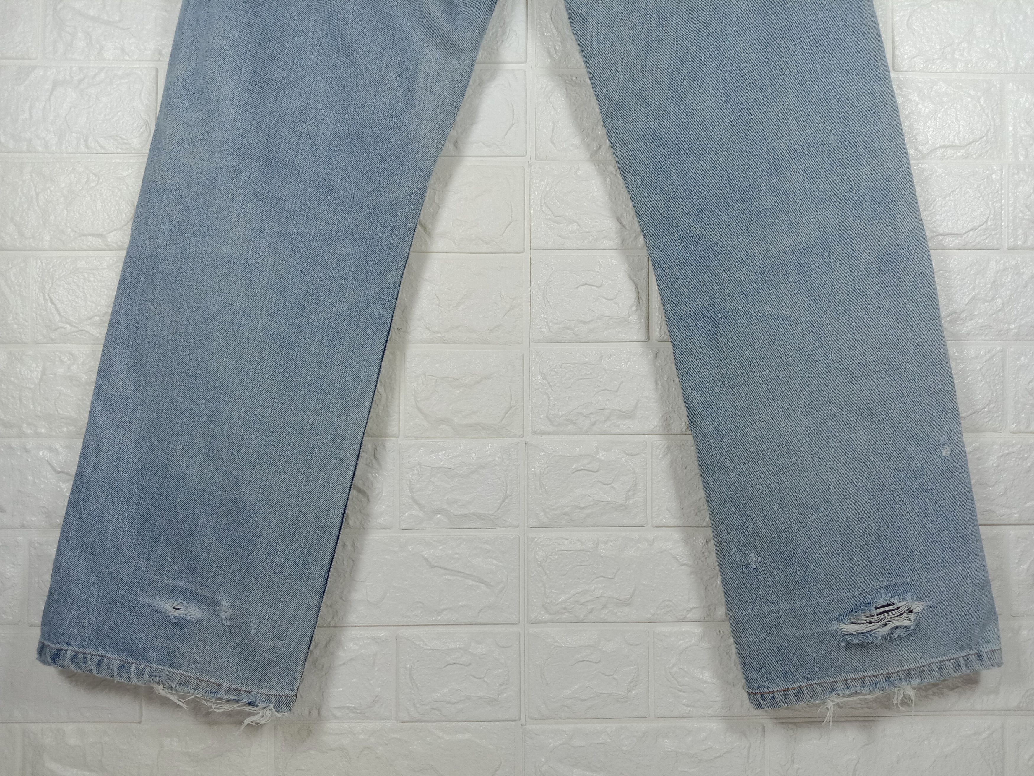 Levi's Vintage Levi's 502xx Jeans Big E Selvedge Talon Denim Size US 31 - 8 Thumbnail