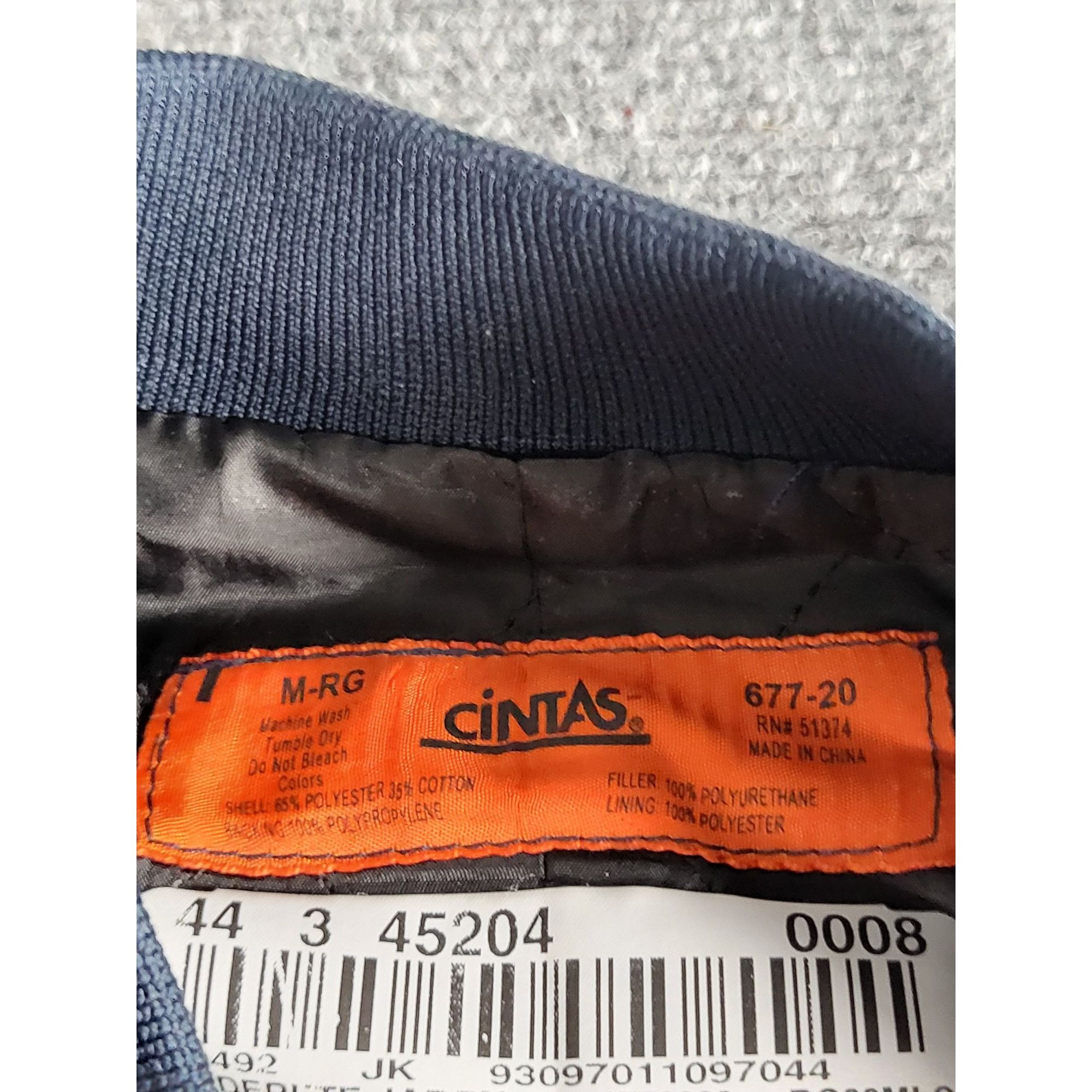 Cintas Cintas NTB Tire Full Zip Jacket Men Sz M Patched Blue Employ Size US M / EU 48-50 / 2 - 8 Thumbnail