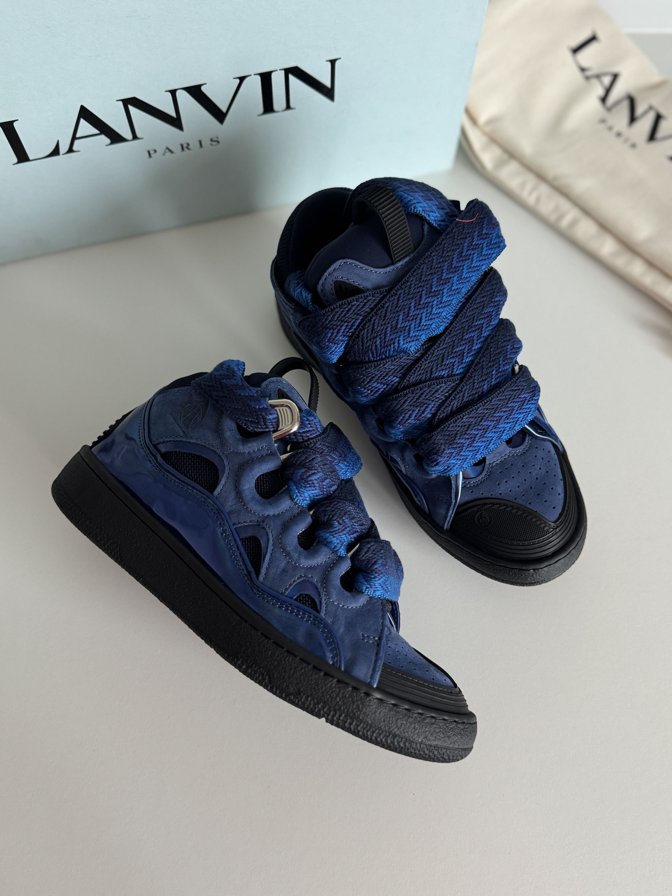 Lanvin Lanvin Curb sneakers Size US 7 / IT 37 - 1 Thumbnail