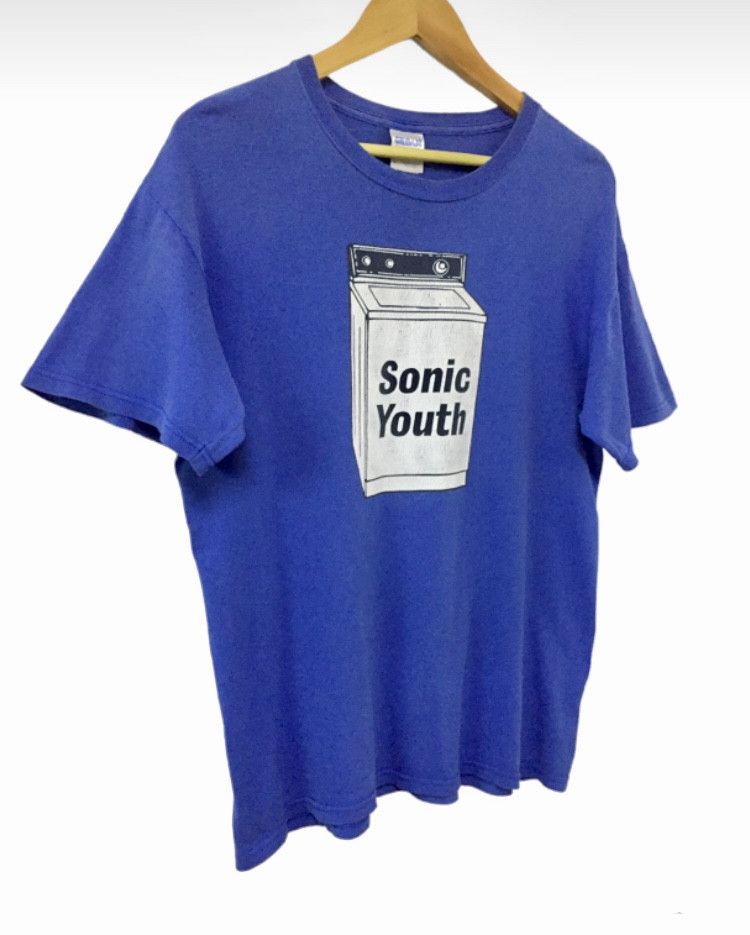 Band Tees × Vintage VINTAGE SONIC YOUTH WASHING MACHINE NOISE ROCK BAND TSHIRT Size US M / EU 48-50 / 2 - 2 Thumbnail