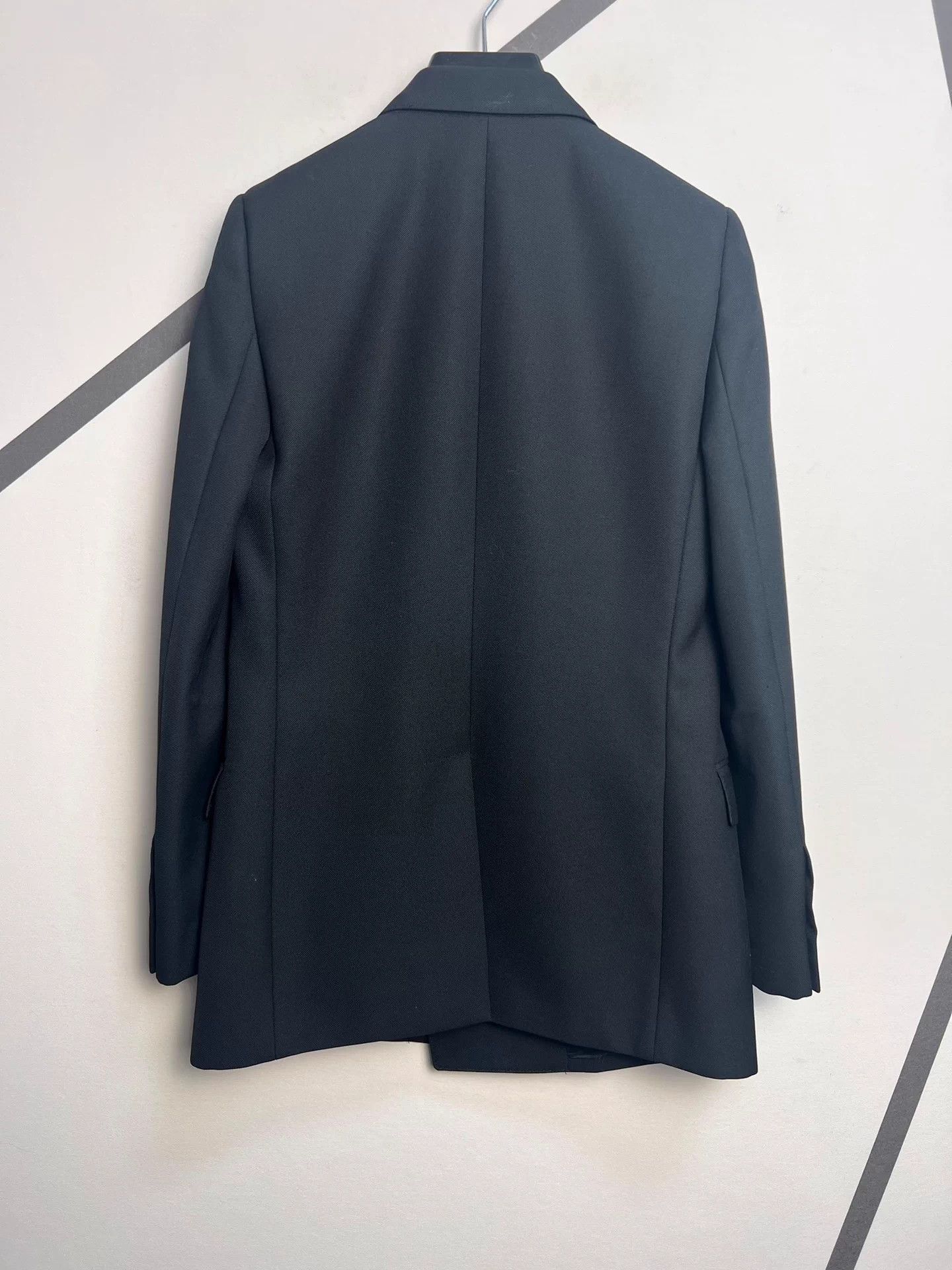 Celine Authentic Celine Spring/Summer black double-breasted suit Size XS / US 0-2 / IT 36-38 - 2 Thumbnail