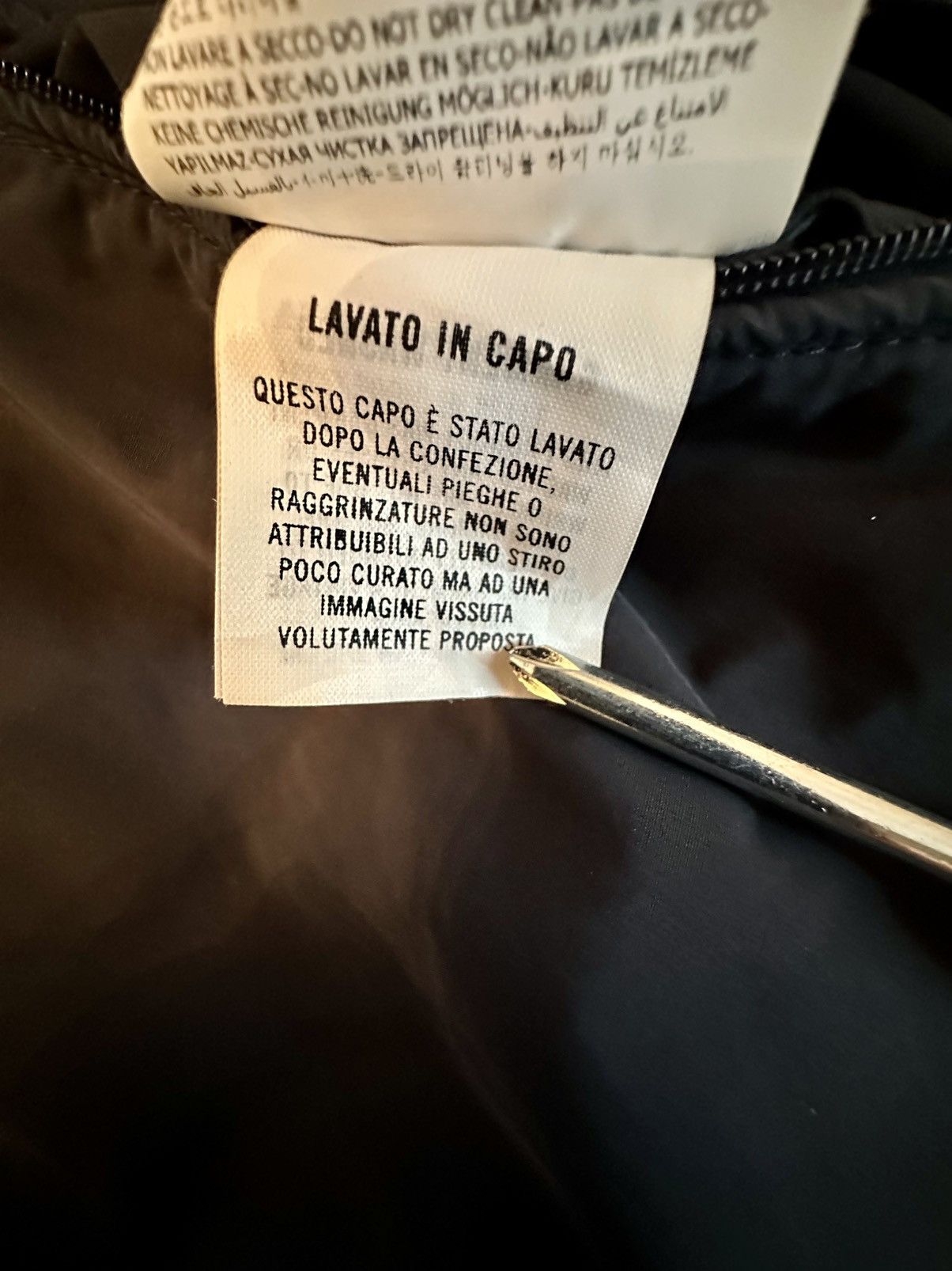 Moncler × Palm Angels Moncler Gobert Giubbotto Navy Men’s Dbl Breasted Size 6 Size US XL / EU 56 / 4 - 15 Thumbnail