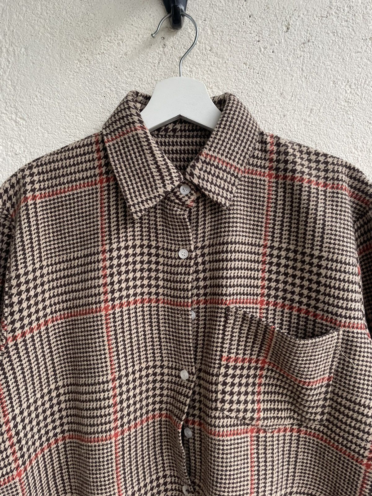 If Six Was Nine 2000s Fuga Flannel Plaid Y2K LGB GOA Hysteric Maison Japan Size US XL / EU 56 / 4 - 3 Thumbnail