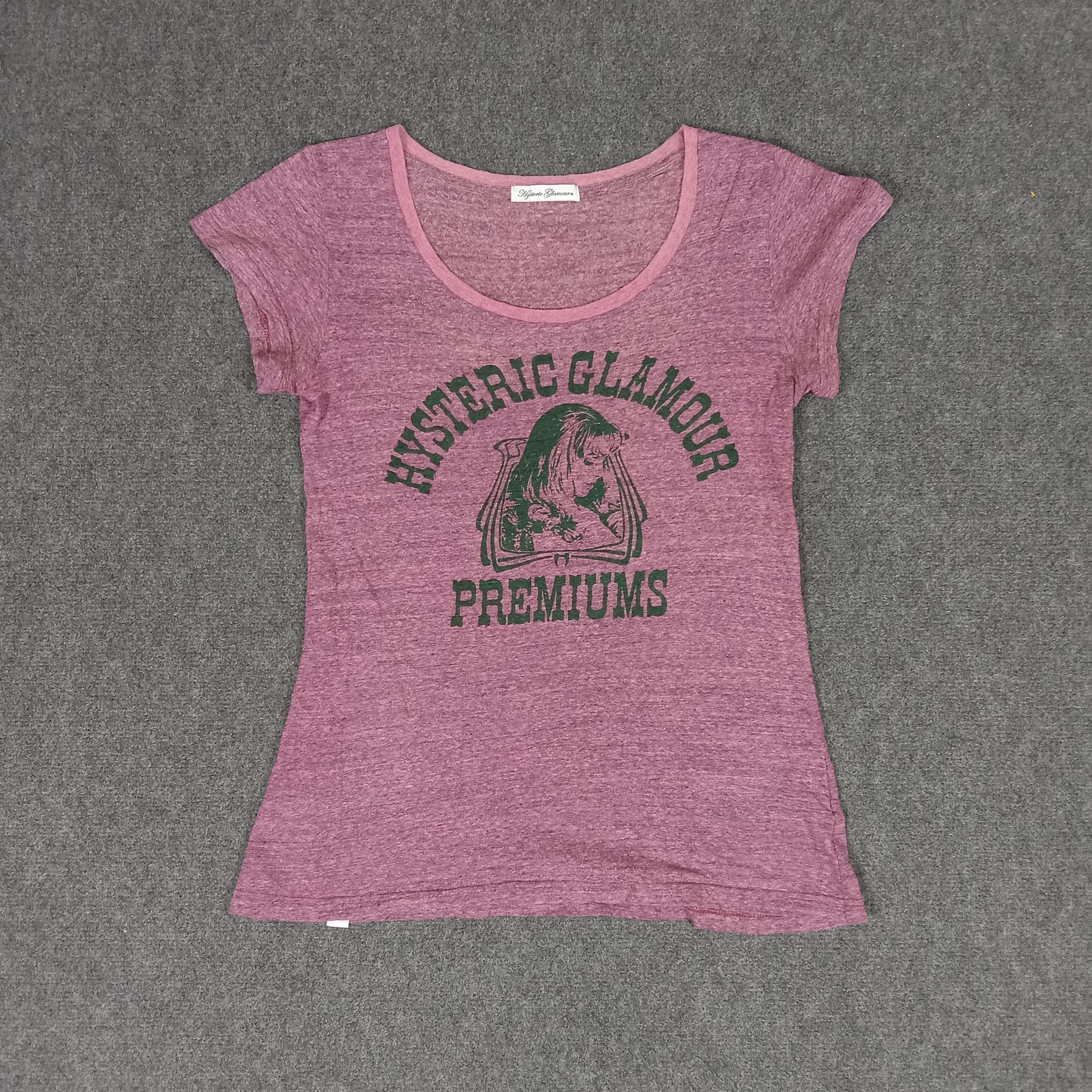 Hysteric Glamour × Japanese Brand × Vintage Hysteric Glamour Japanese Brand Tshirt Size S / US 4 / IT 40 - 1 Thumbnail