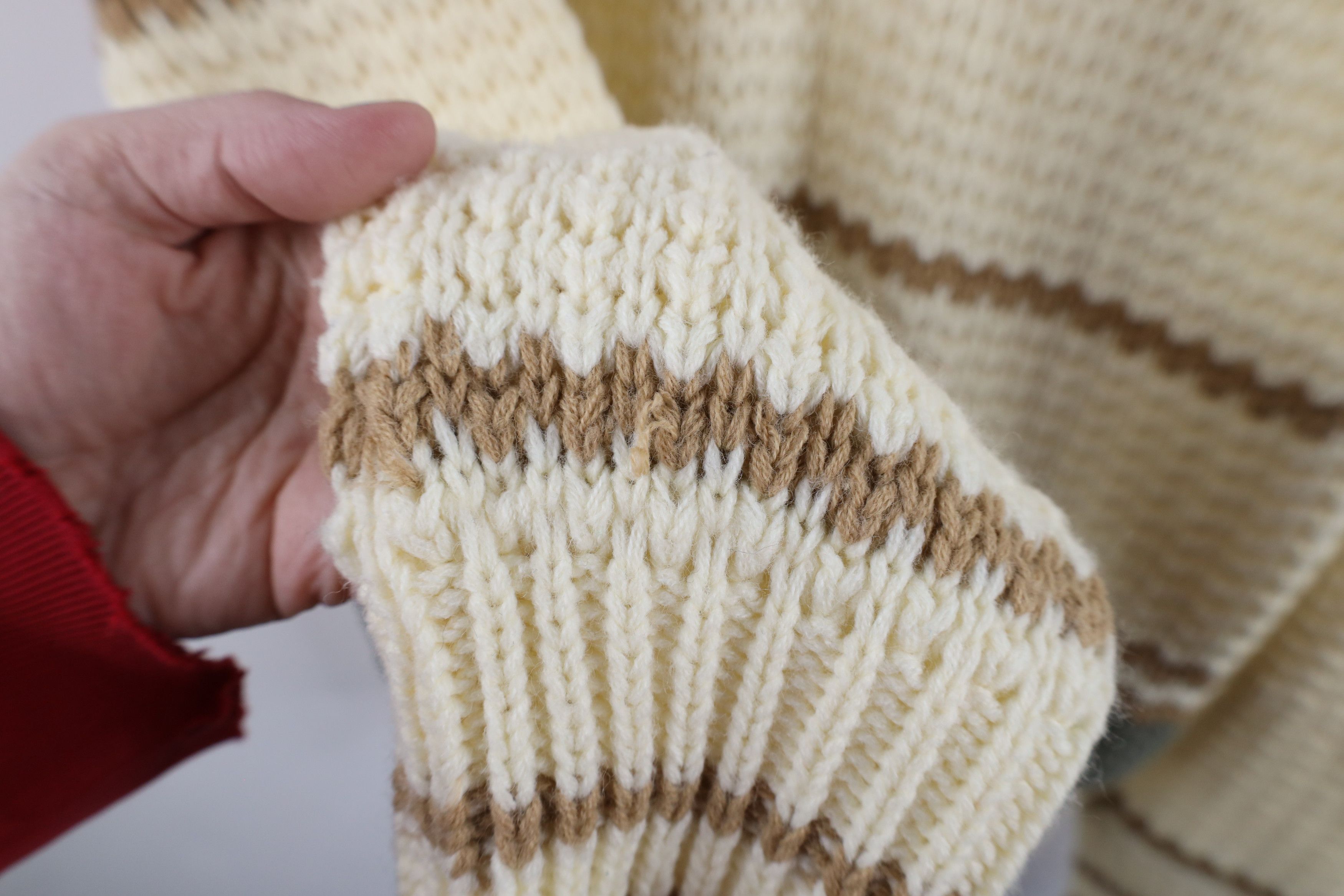 Vintage Vintage 70s Mid Century Modern MCM Knit Henley Sweater Size US M / EU 48-50 / 2 - 5 Thumbnail