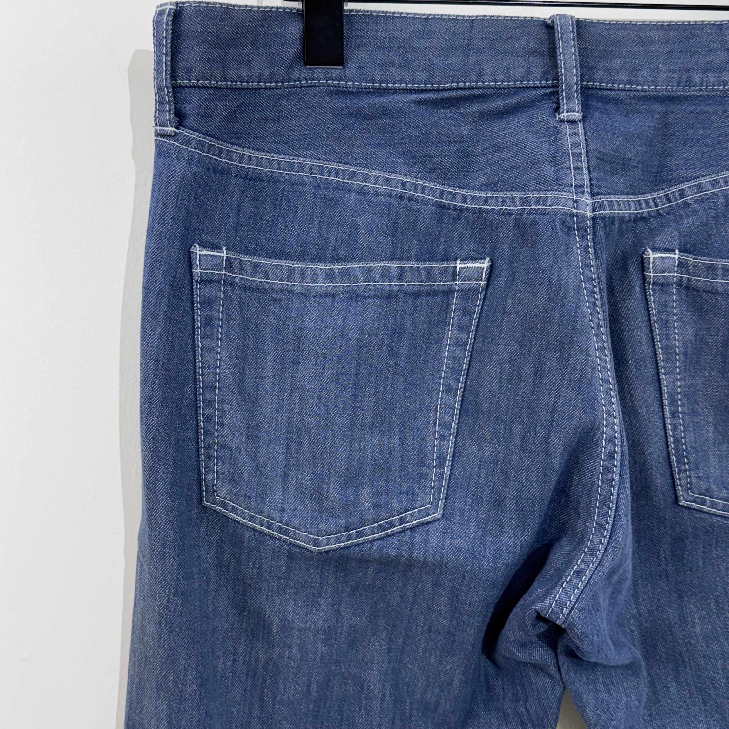 Comme des Garcons Homme Comme des Garcons Homme 2007 Straight Leg Denim Pants Size US 32 / EU 48 - 7 Thumbnail